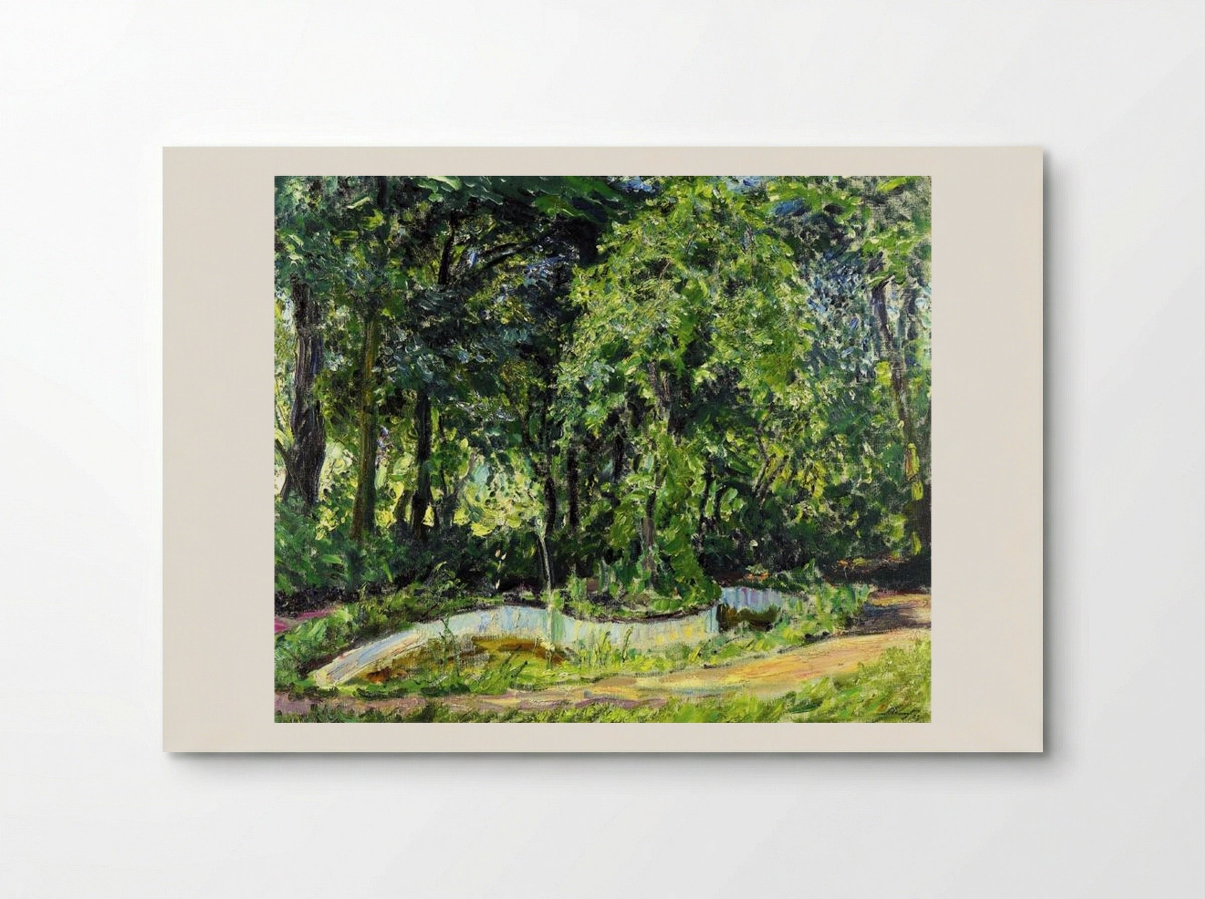 Park Landscape in the Palatinate - Max Slevogt - Poster