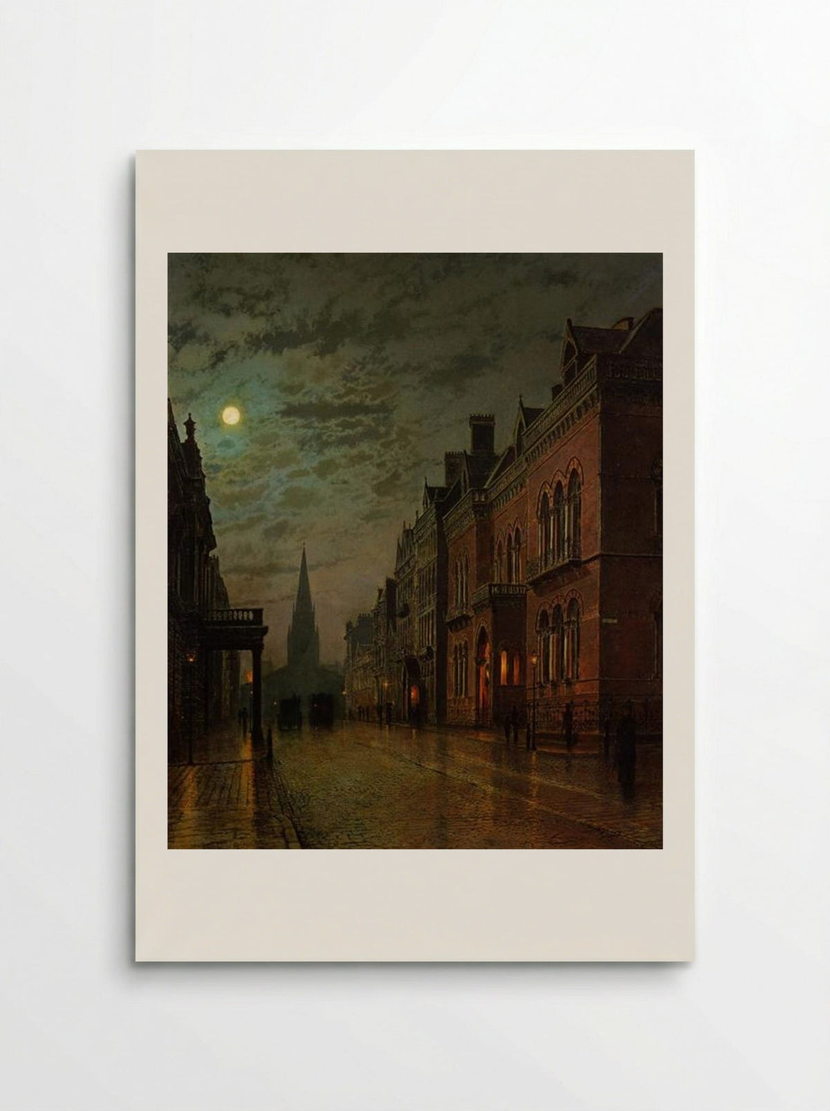 Park Row, Leeds - John Atkinson Grimshaw - Poster