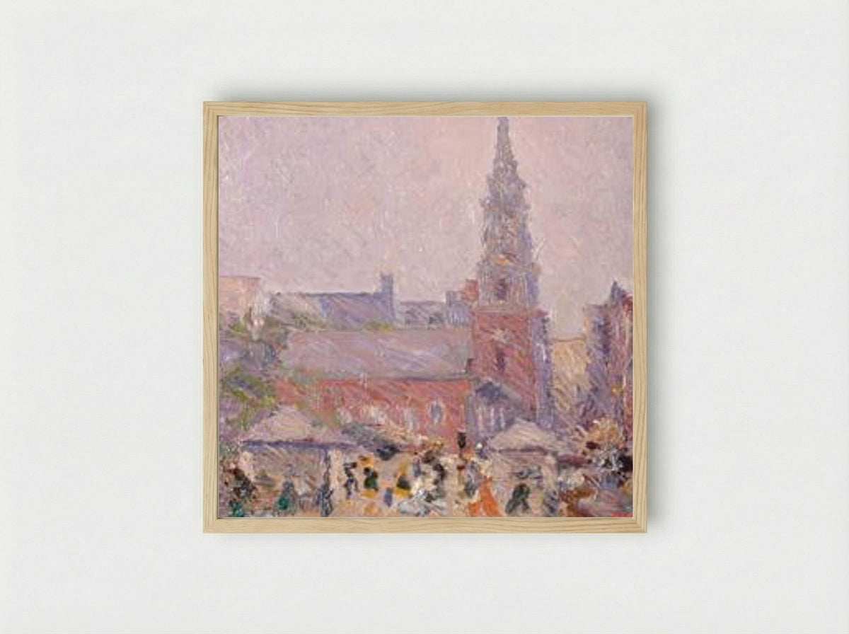 Park Street Church - Arshile Gorky - Framed Print Wood