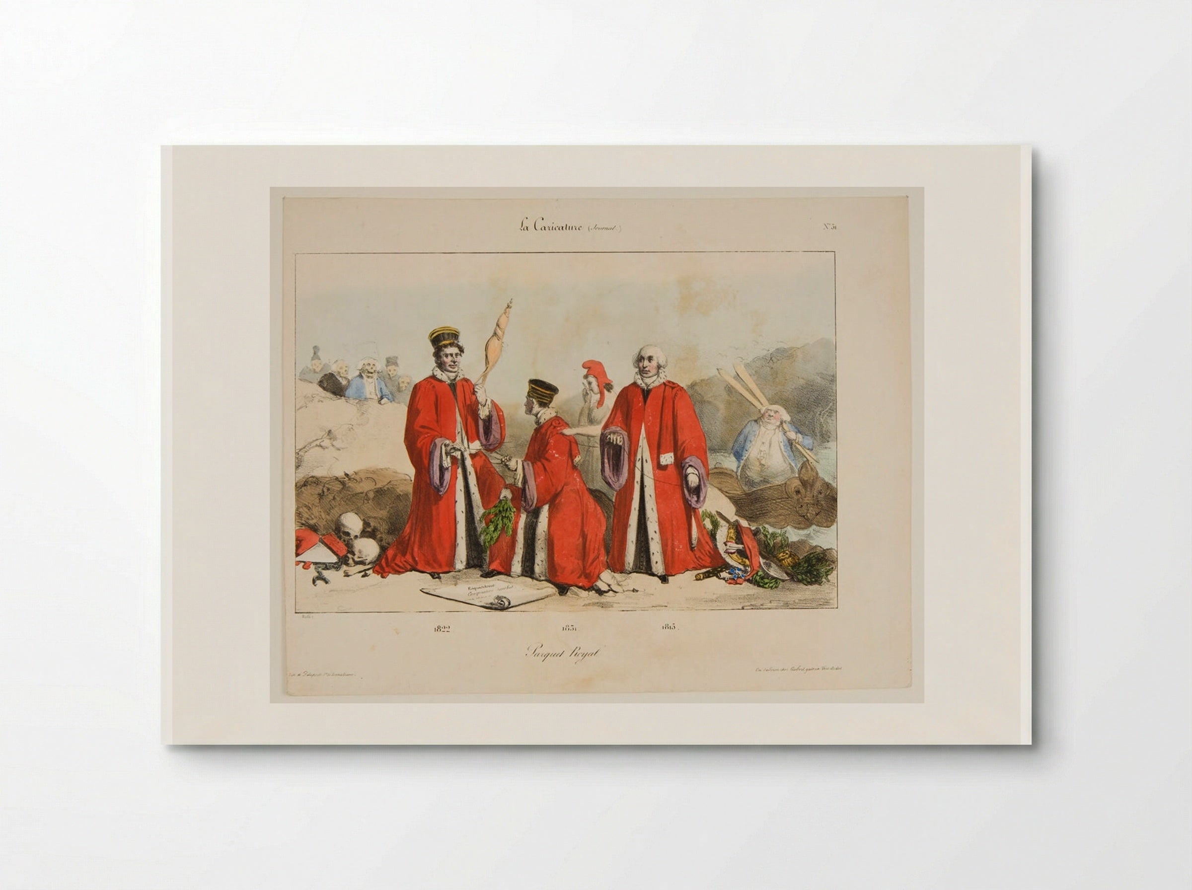 Parquet Royal - Denis-Auguste-Marie Raffet - Poster