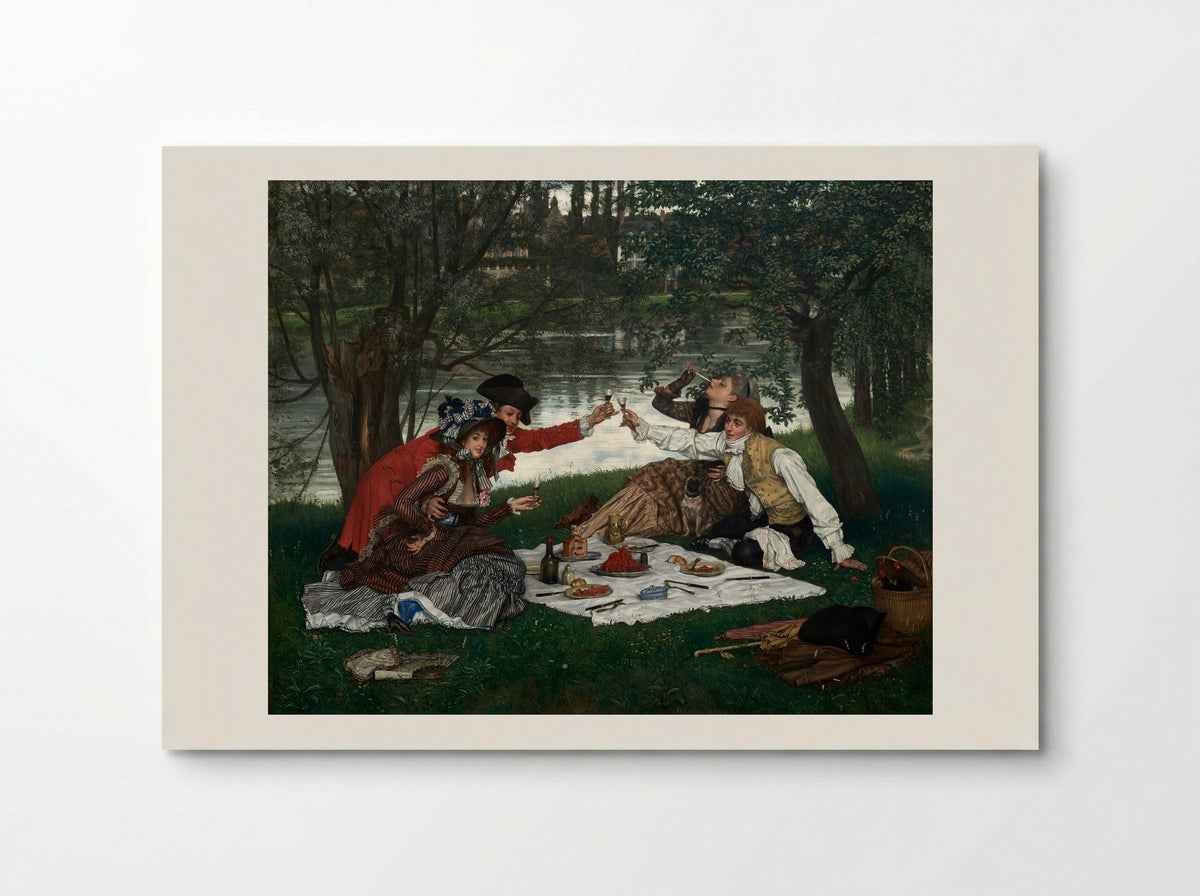 Partie Carrée - James Tissot - Poster