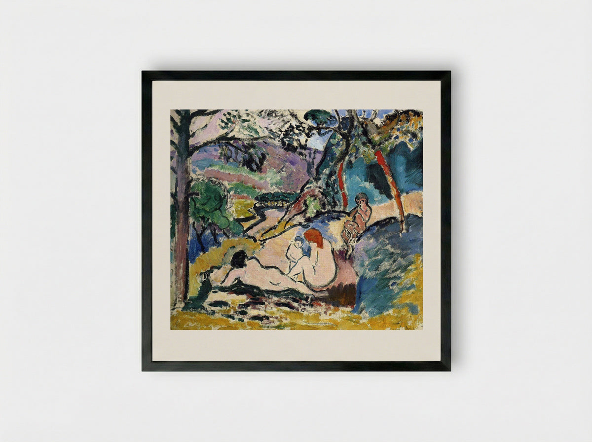 Pastoral - Henri Matisse - Framed Print Black