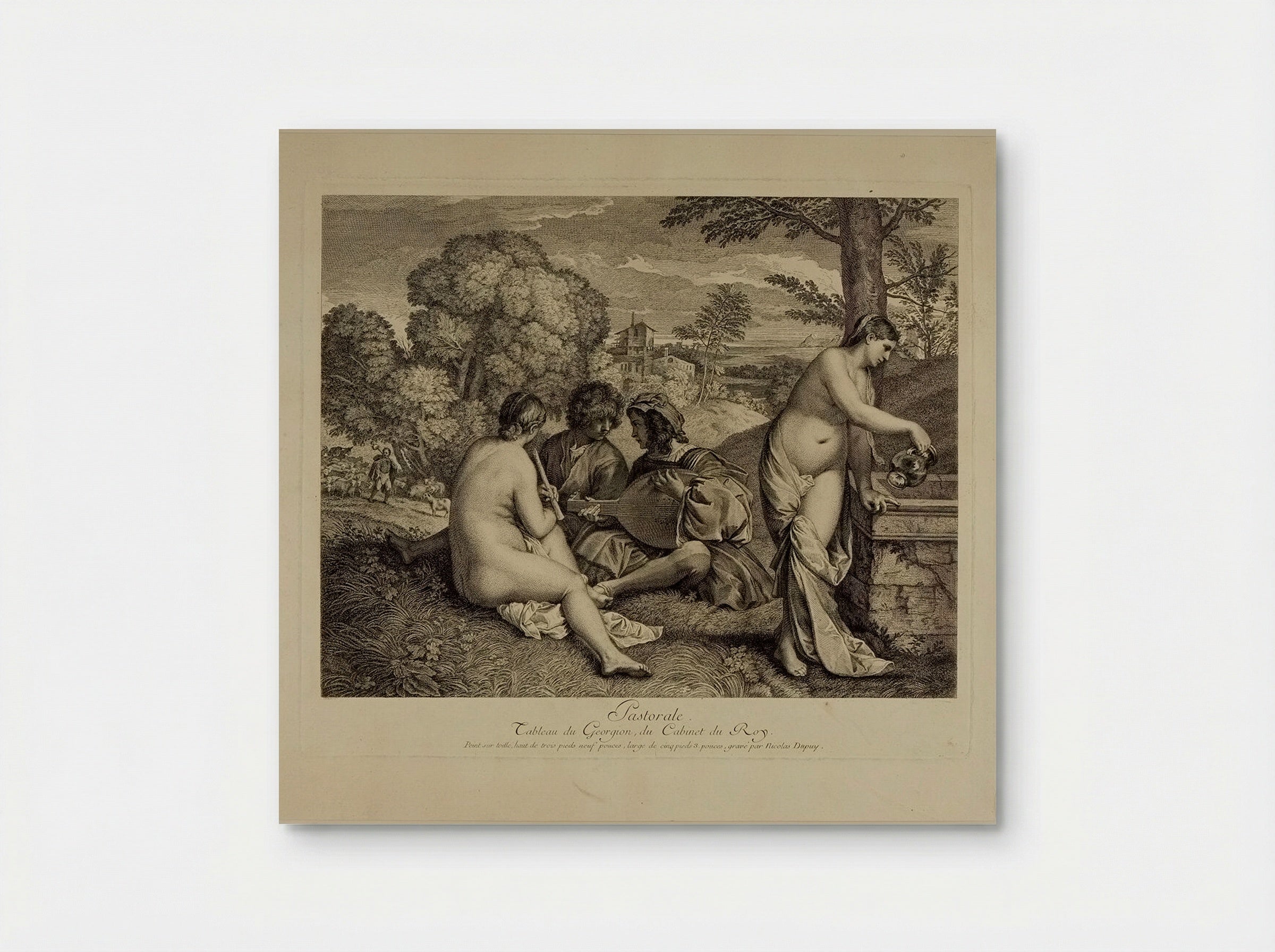 Pastorale - Nicolas Gabriel Dupuis - Poster