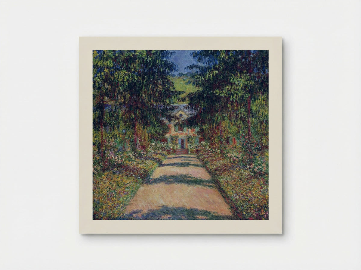 Pathway in Monet's Garden at Giverny - Claude Monet - Poster