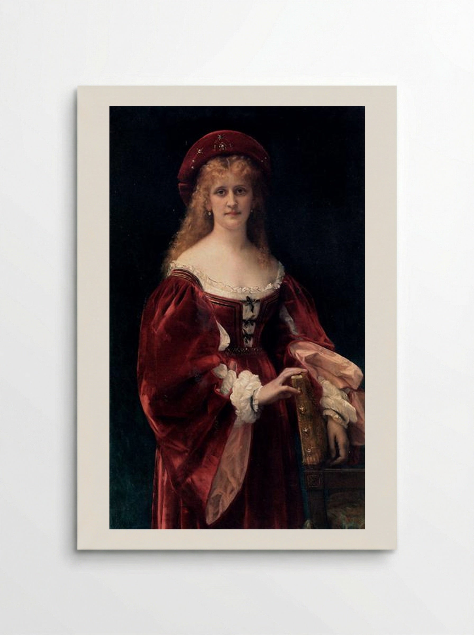 Patricienne de Venise - Alexandre Cabanel - Poster