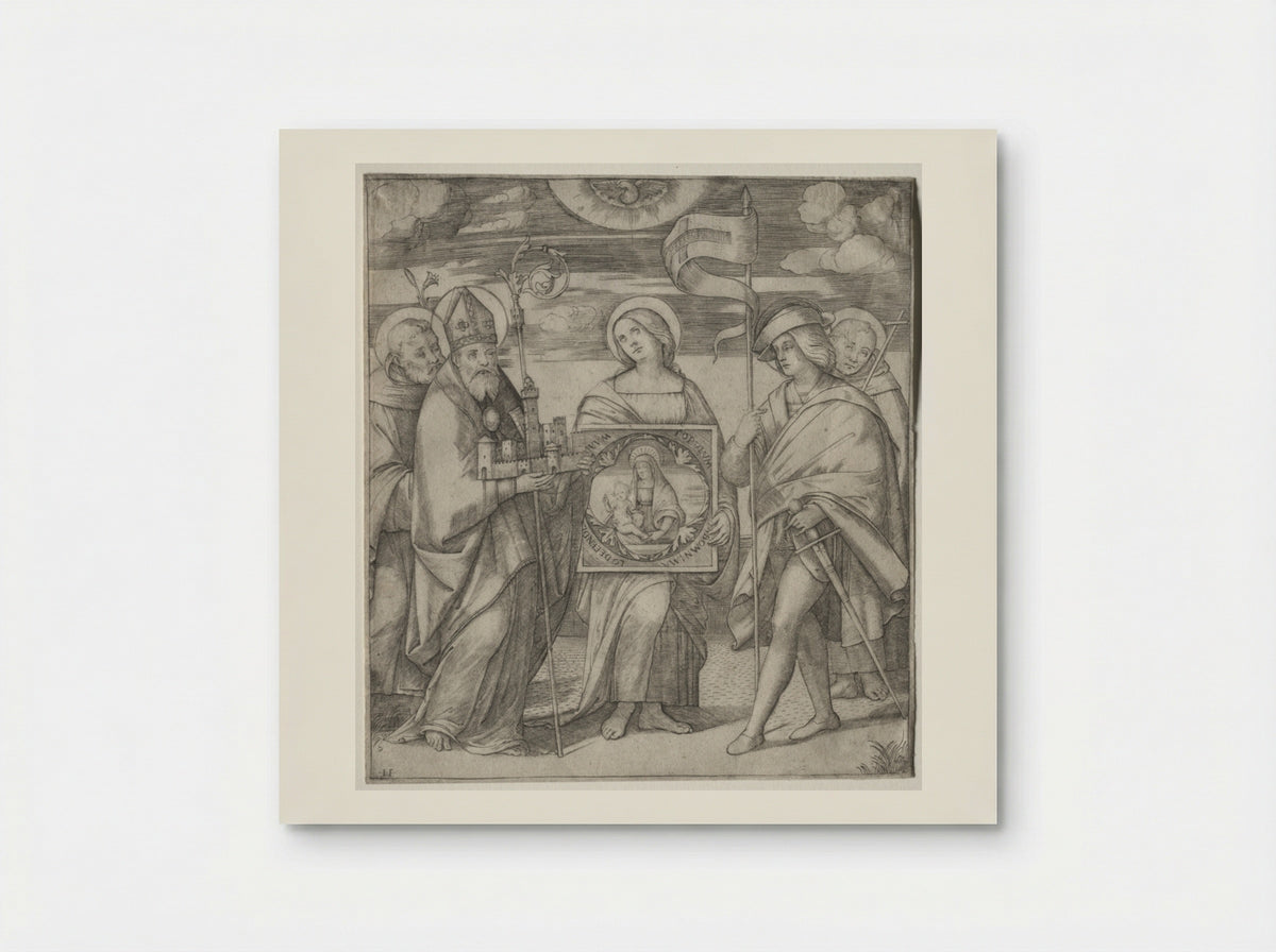 Patron Saints of Bologna - Giacomo Francia - Poster