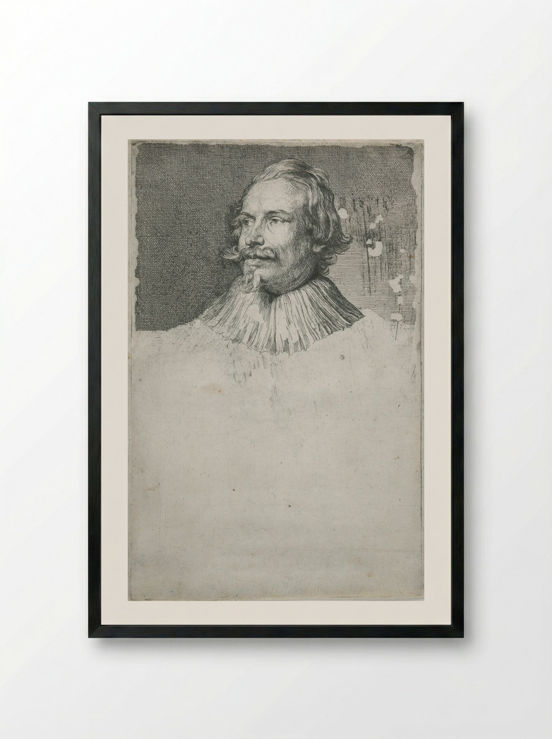 Paul de Vos - Anthony van Dyck - Framed Print Black