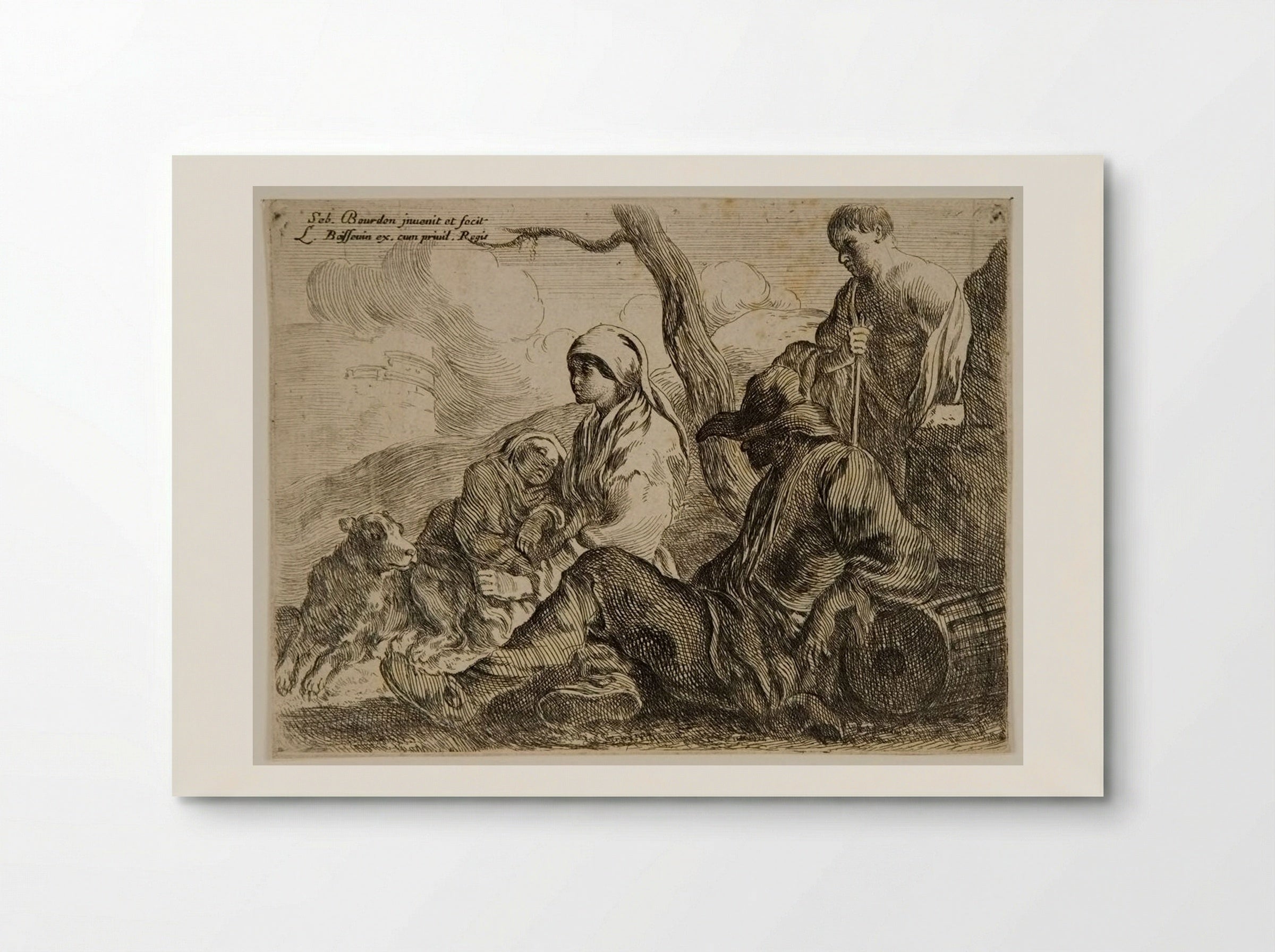 Paupers Resting - Sébastien Bourdon - Poster