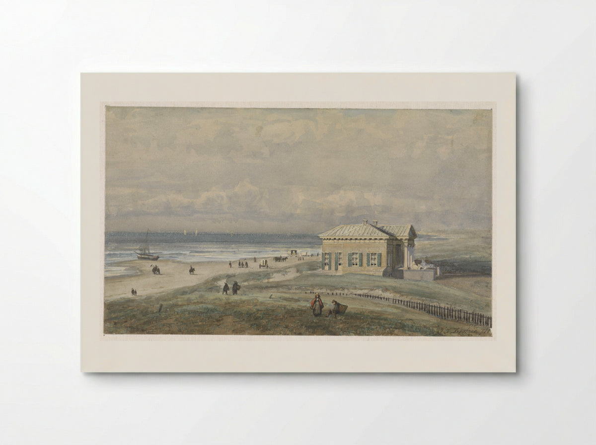 Paviljoen van Wied te Scheveningen - Johannes Josephus Destree - Poster