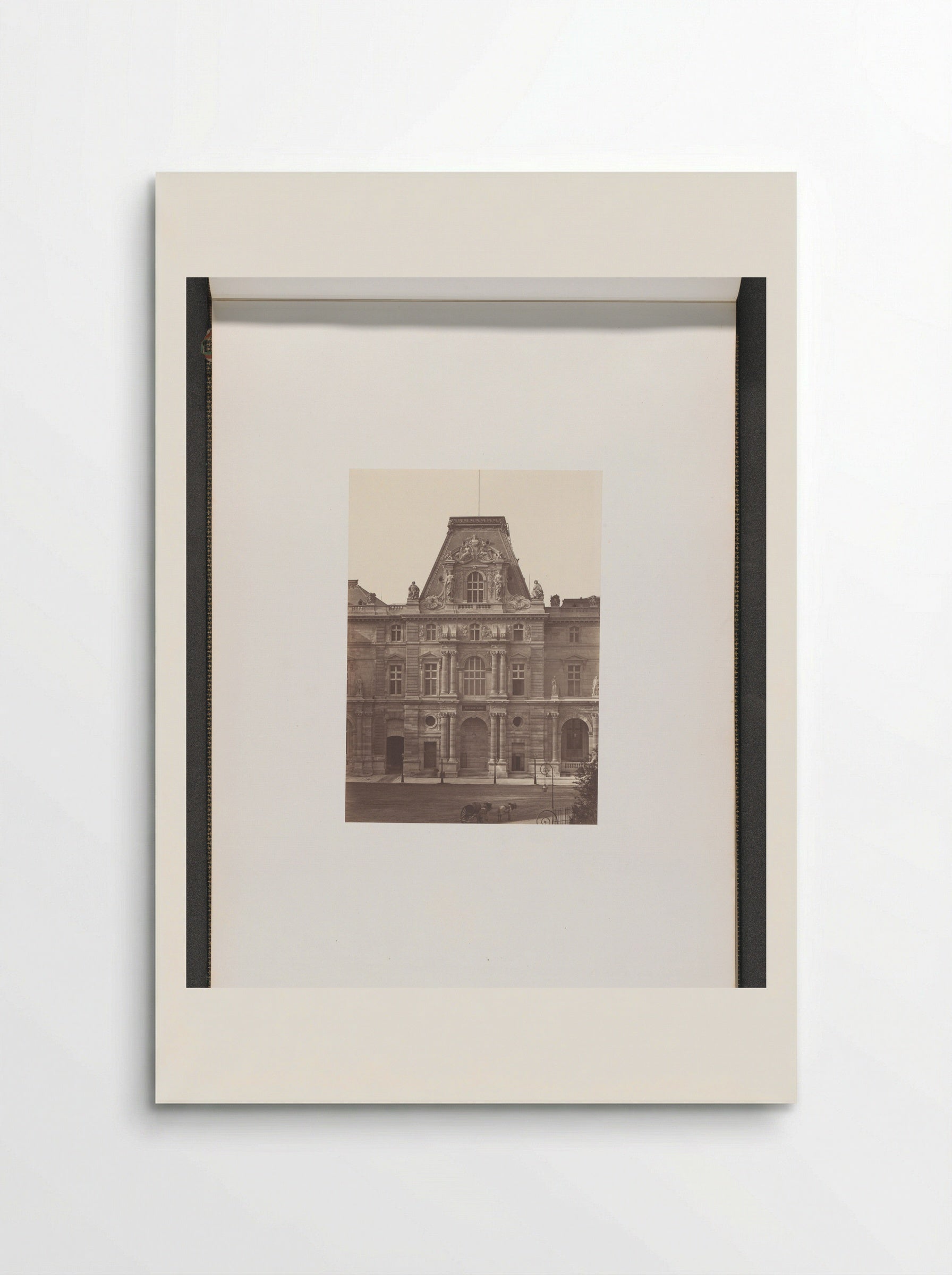 Pavillon Daru, Palais du Louvre - Édouard Denis Baldus - Poster