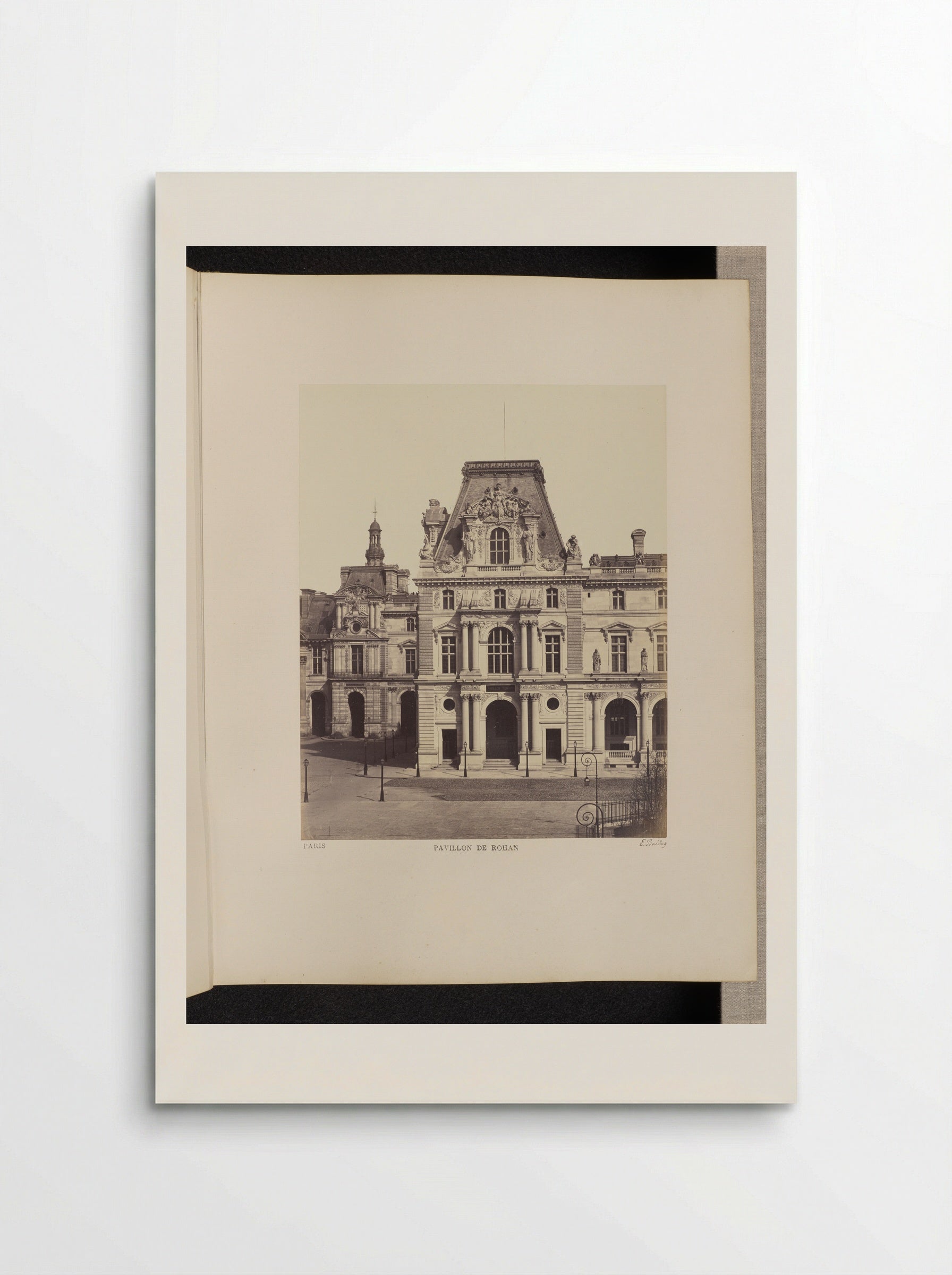 Pavillon de Rohan - Édouard Denis Baldus - Poster