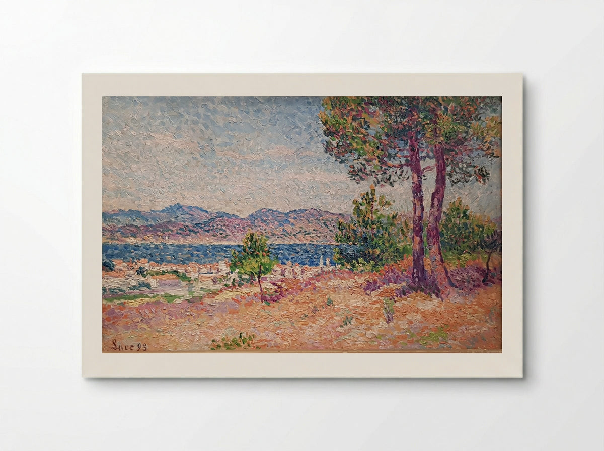 Paysage à Saint-Tropez - Maximilien Luce - Poster