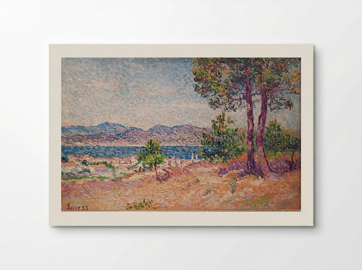 Paysage à Saint-Tropez - Maximilien Luce - Poster