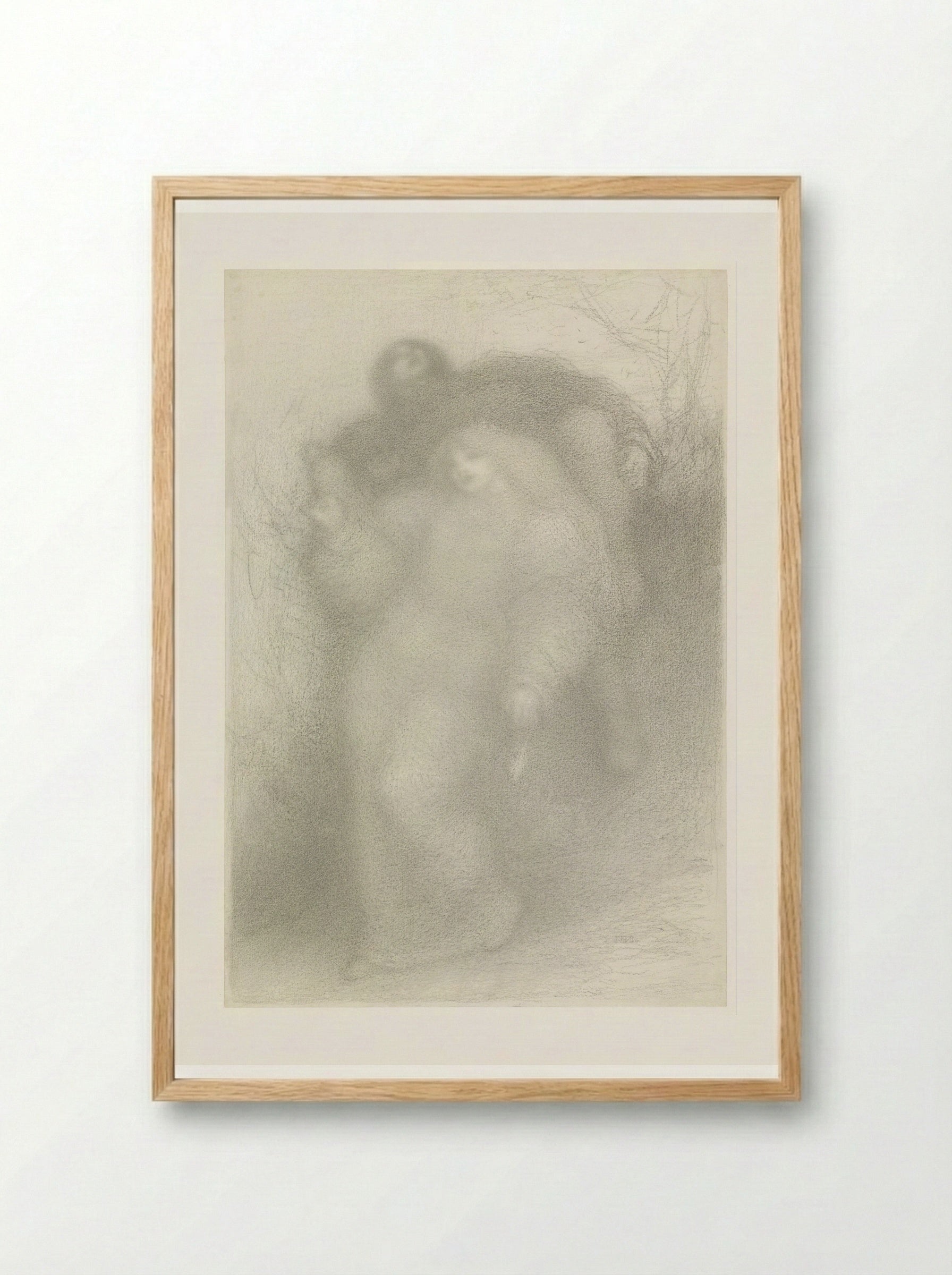 Peace, genaamd Koningskinderen - Matthijs Maris - Framed Print Wood