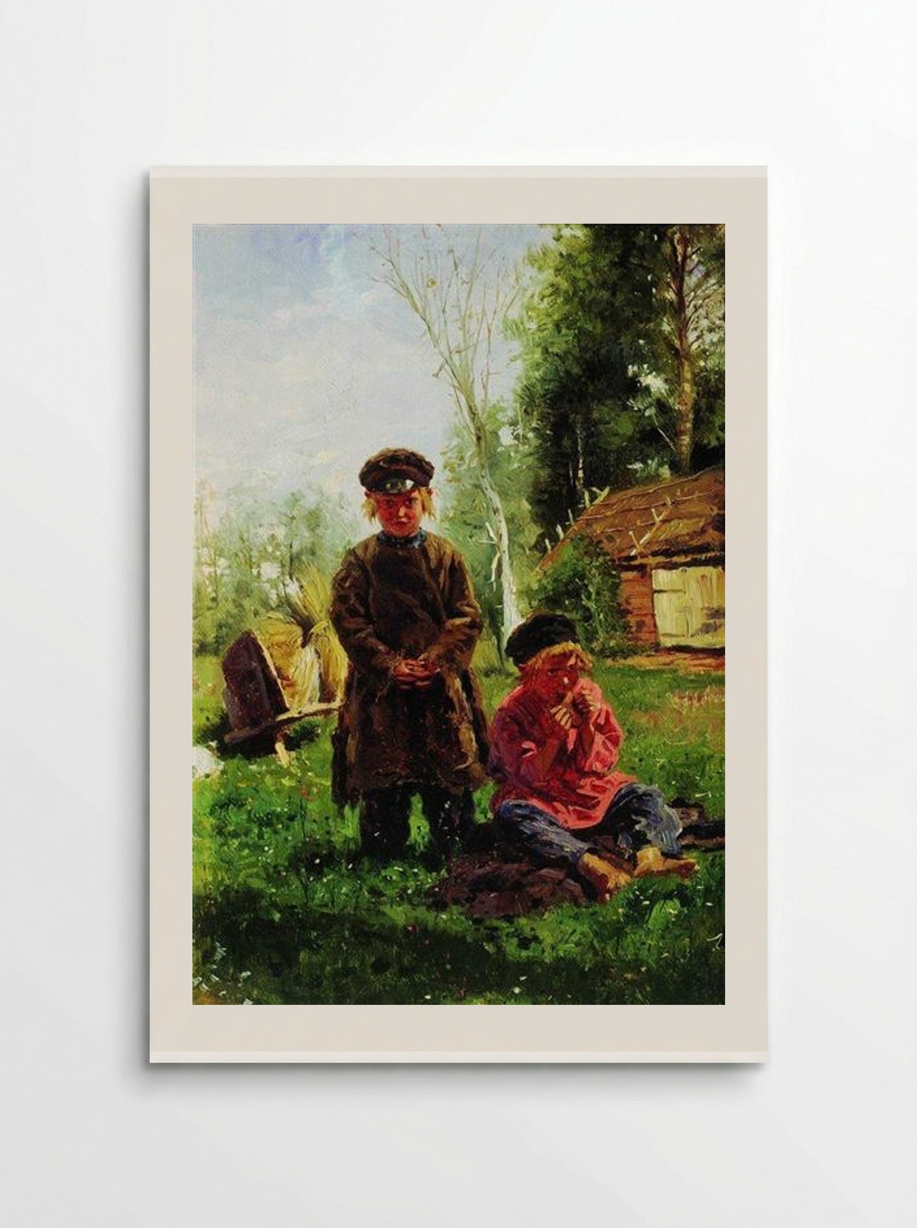 Peasant Boys - Vladimir Makovsky - Poster