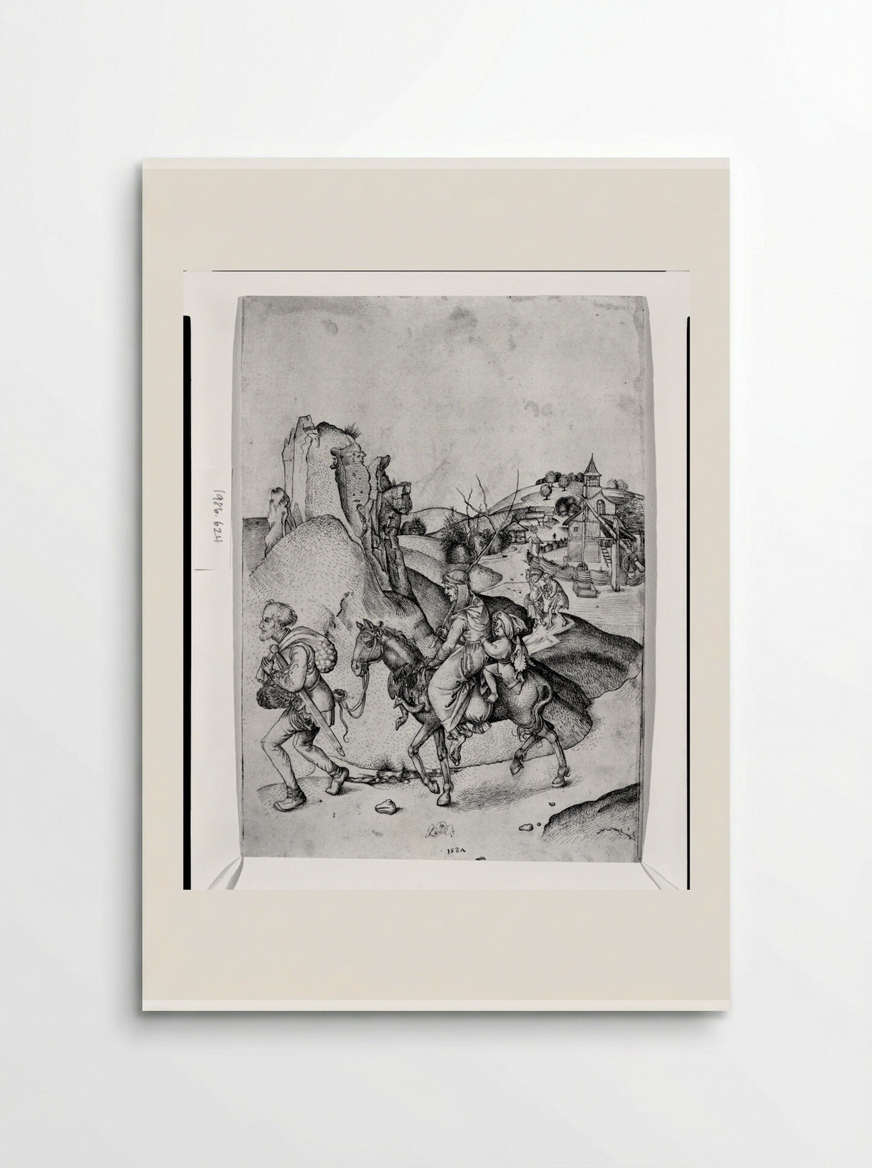 Peasant Family Going to Market - Martin Schongauer - Poster