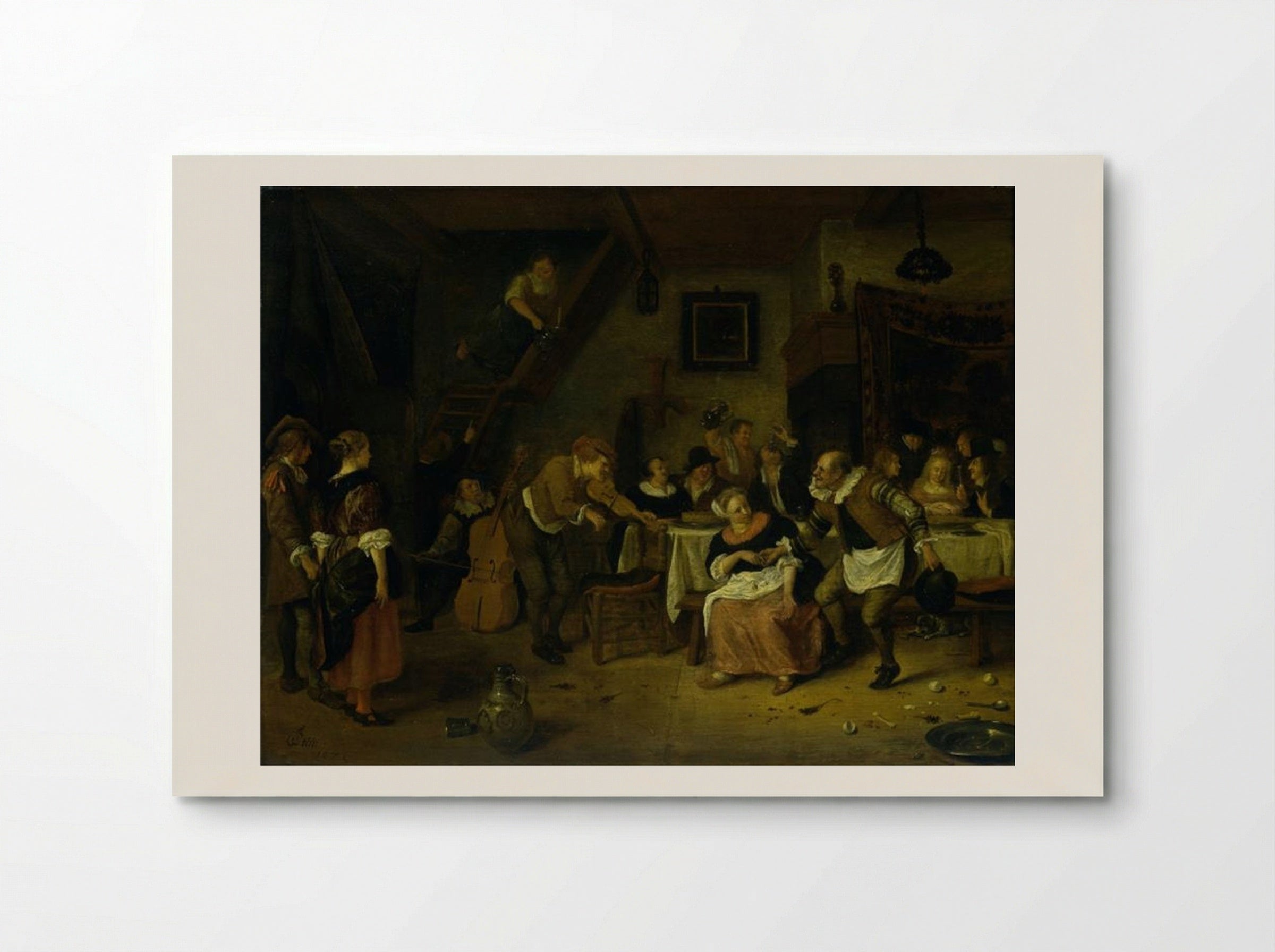 Peasant Wedding - Jan Steen - Poster