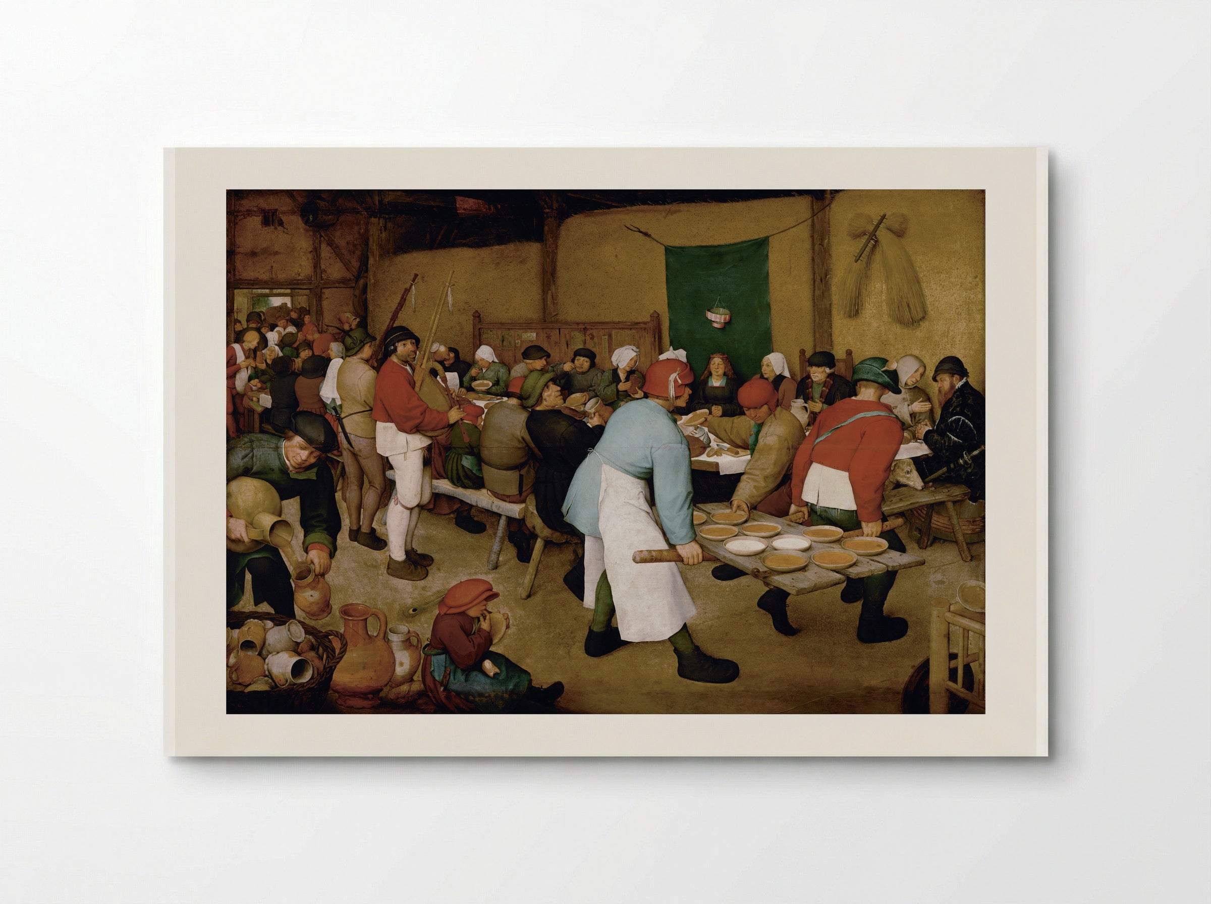 Peasant Wedding - Pieter Bruegel the Elder - Poster