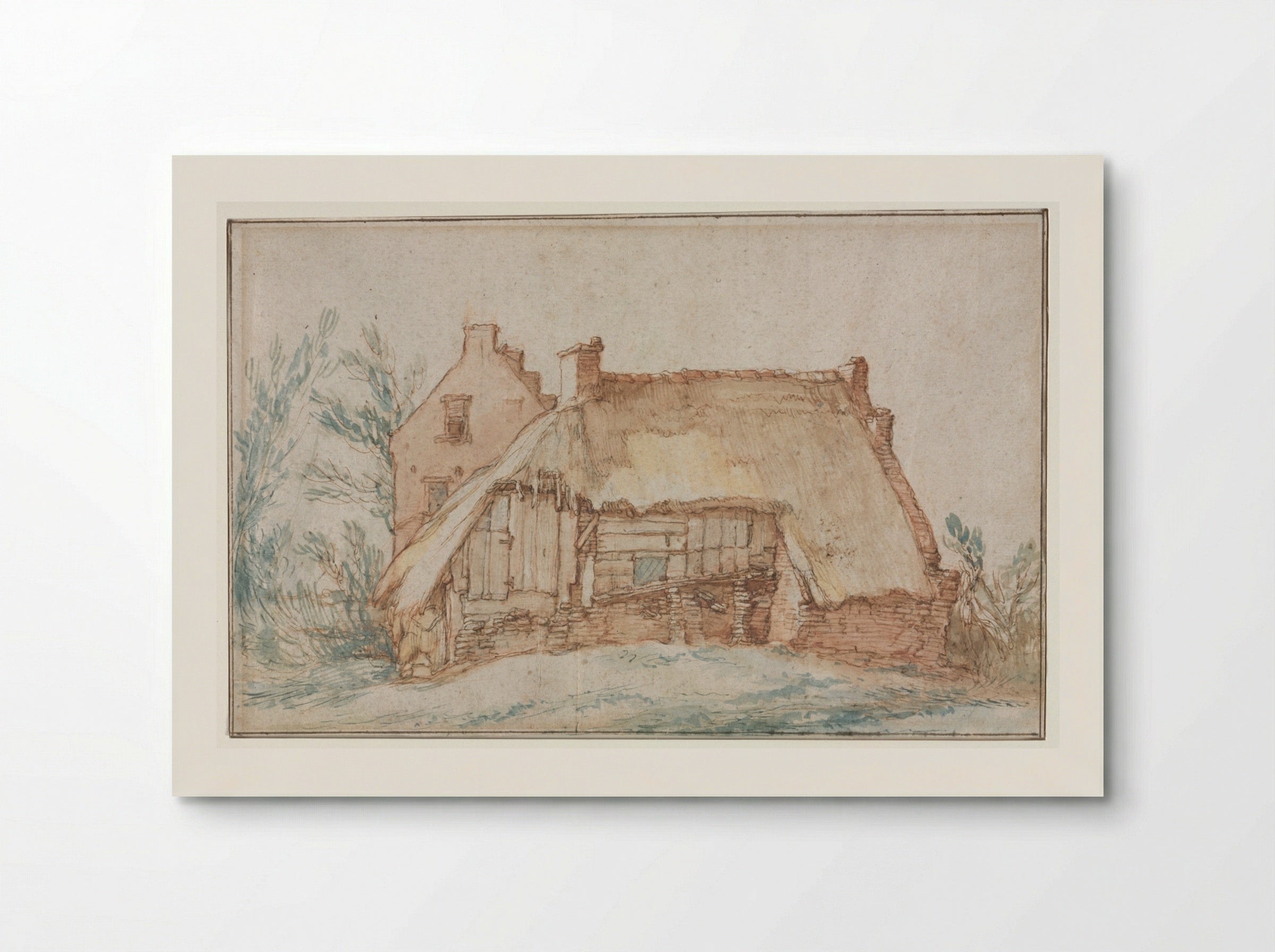 Peasant's Cottage - Abraham Bloemaert - Poster
