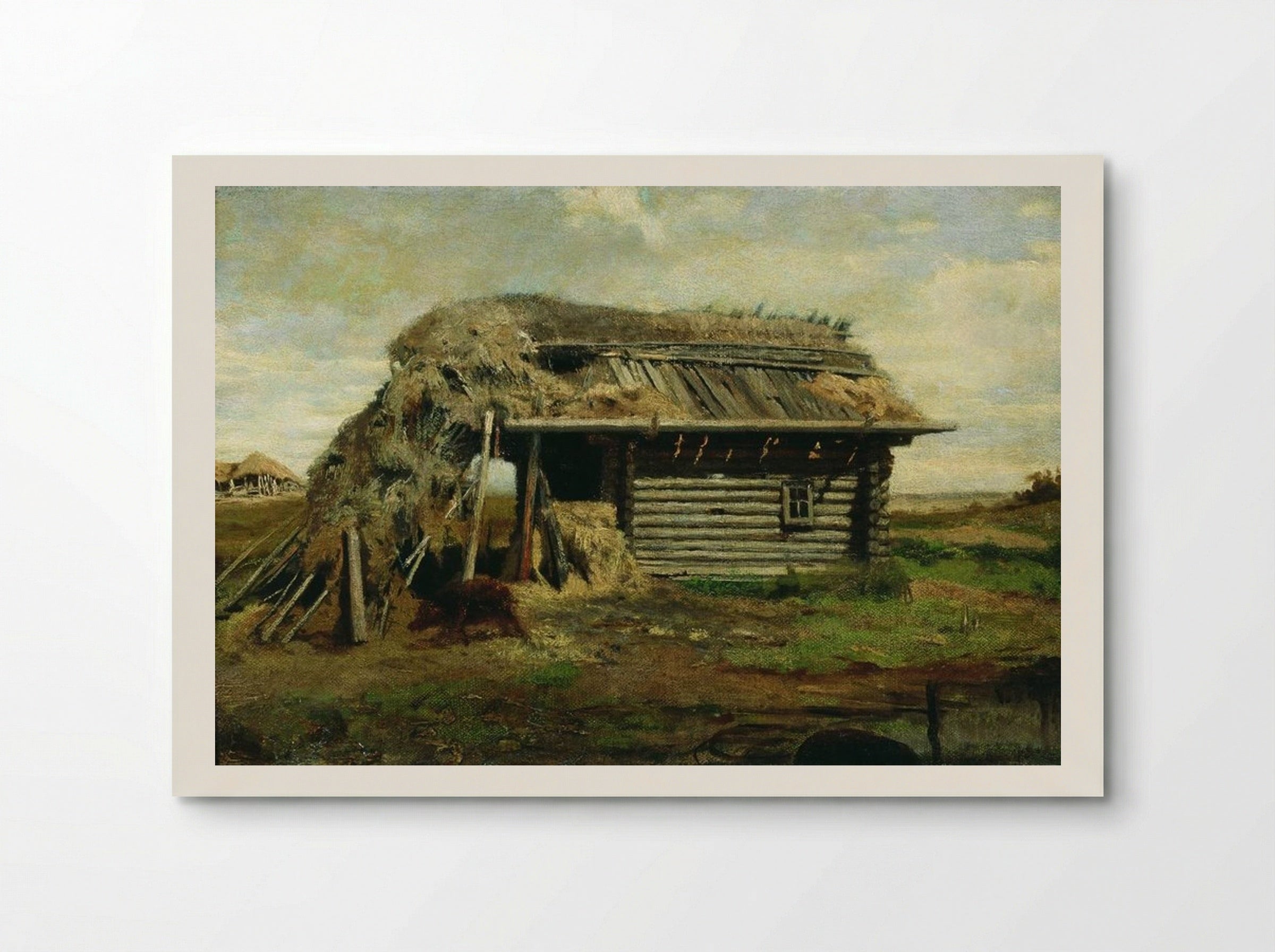 Peasant's House - Fyodor Vasilyev - Poster