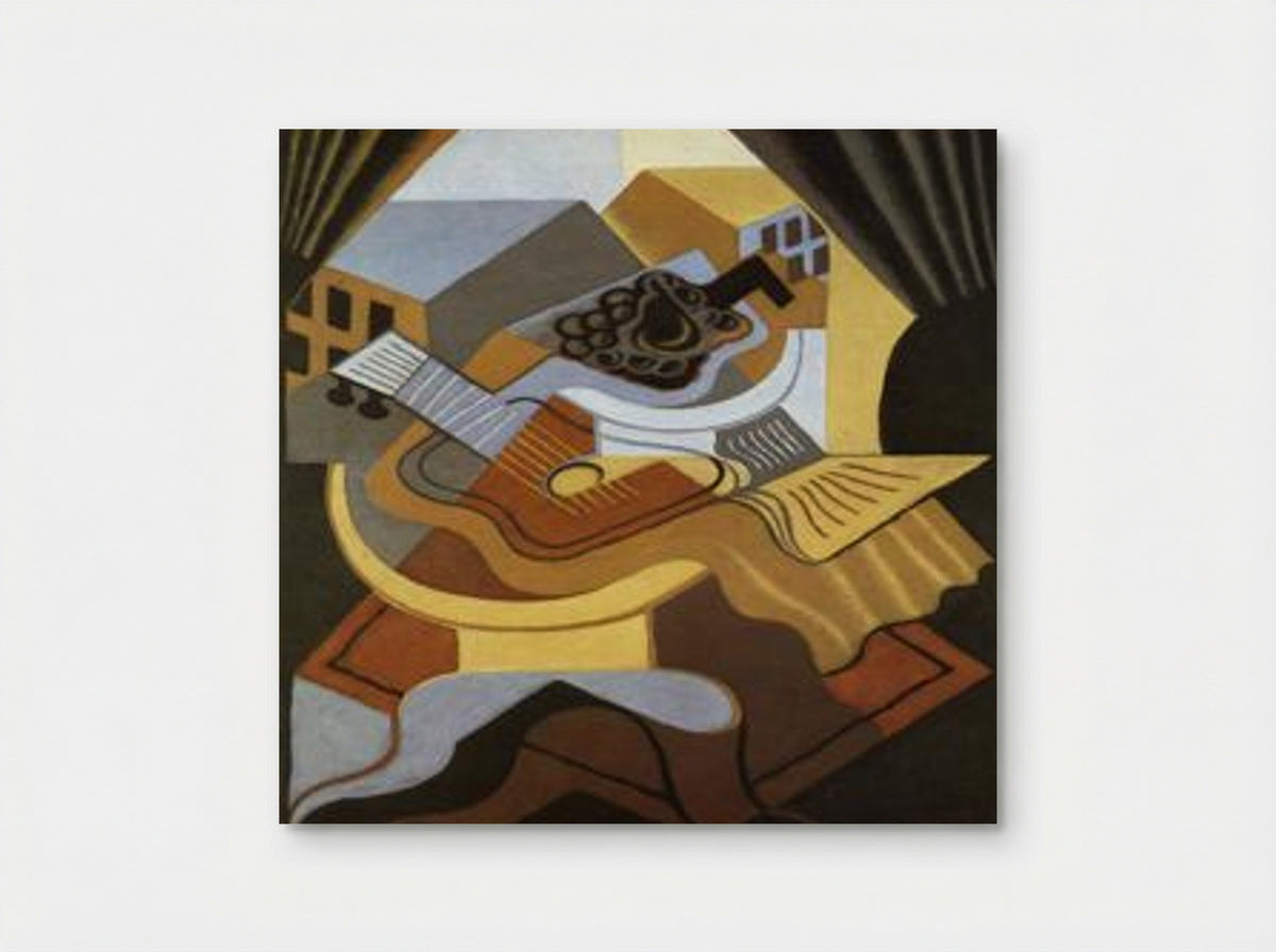 Pedestal Table in front of the Window - Juan Gris - Poster