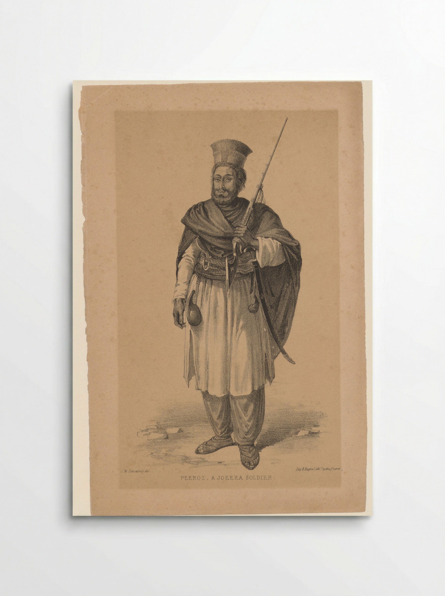Peeroz, a Jokeea Soldier - John Murray - Poster