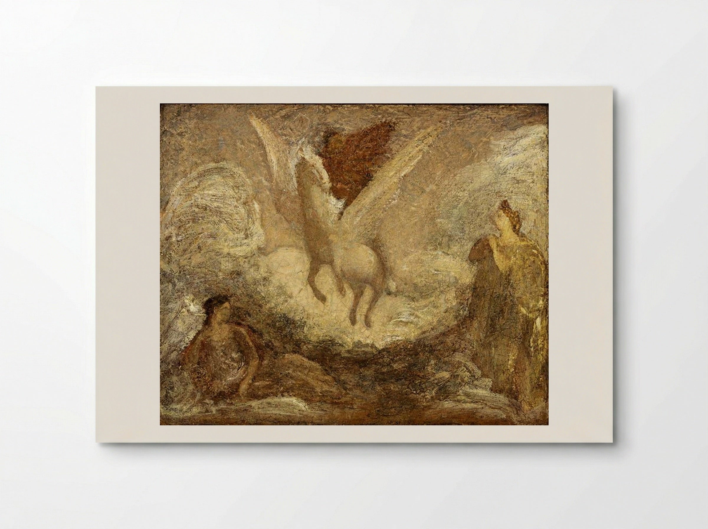 Pegasus Departing - Albert Pinkham Ryder - Poster