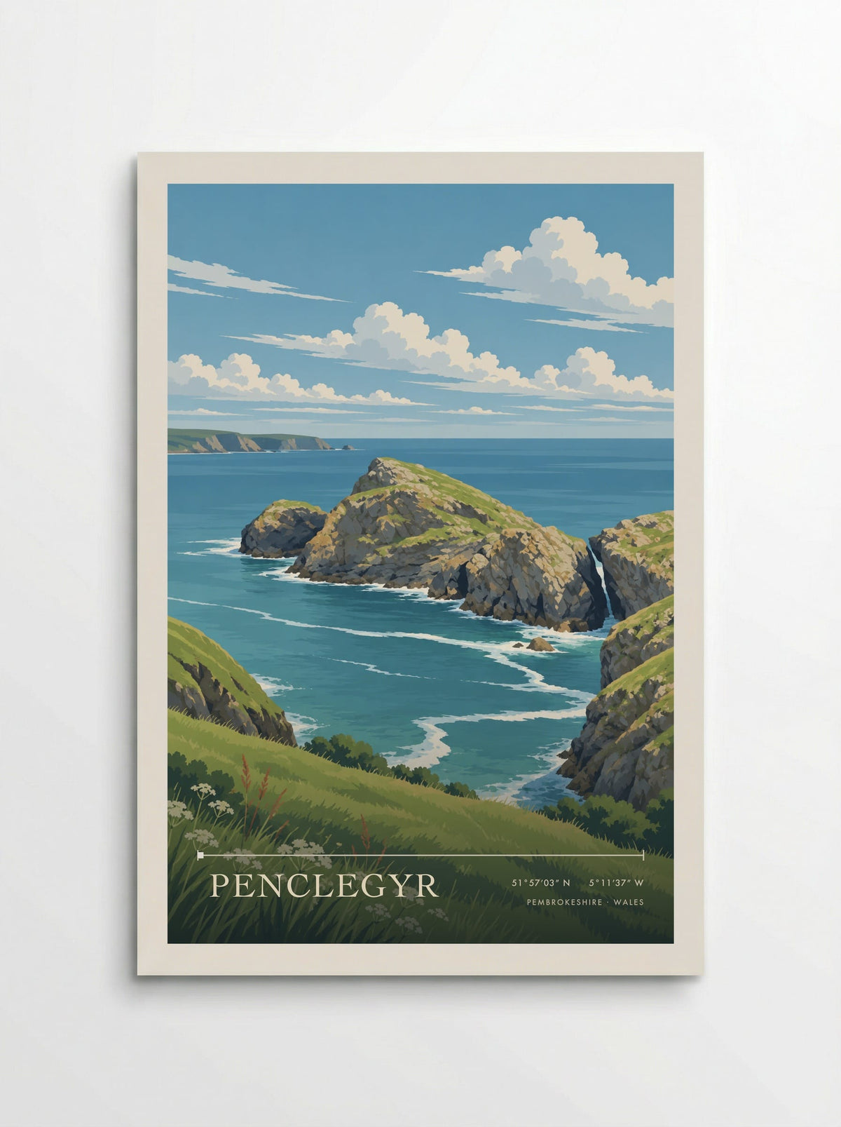 Penclegyr, Pembrokeshire | Travel Poster - Poster