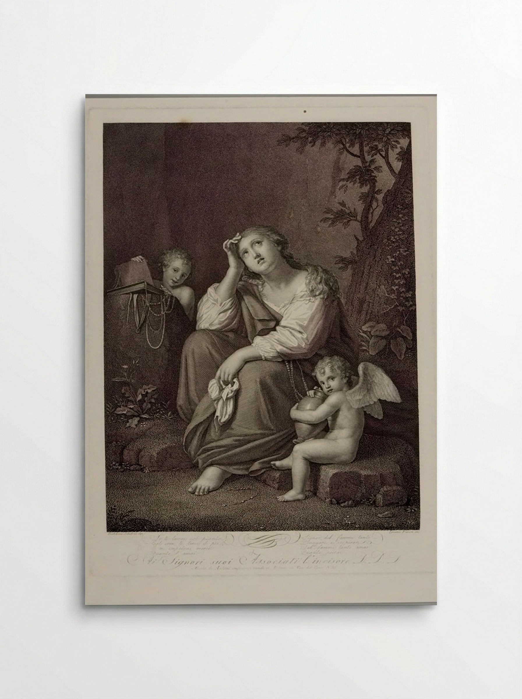 Penitent Magdalen - Ignazio Pavon - Poster