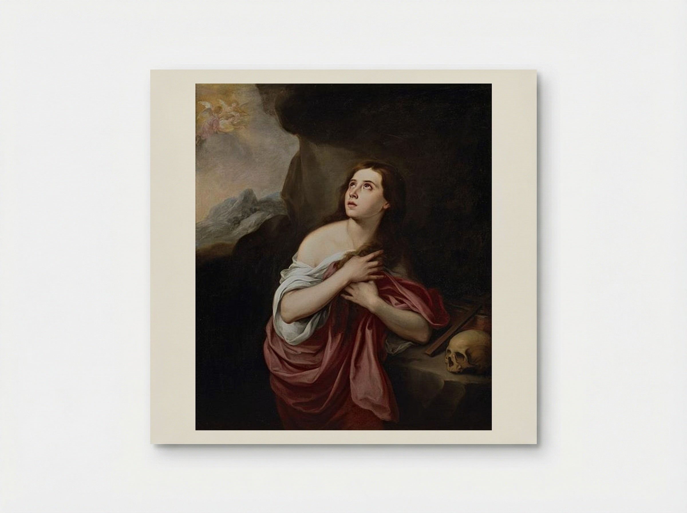Penitent Magdalene - Bartolomé Esteban Murillo - Poster