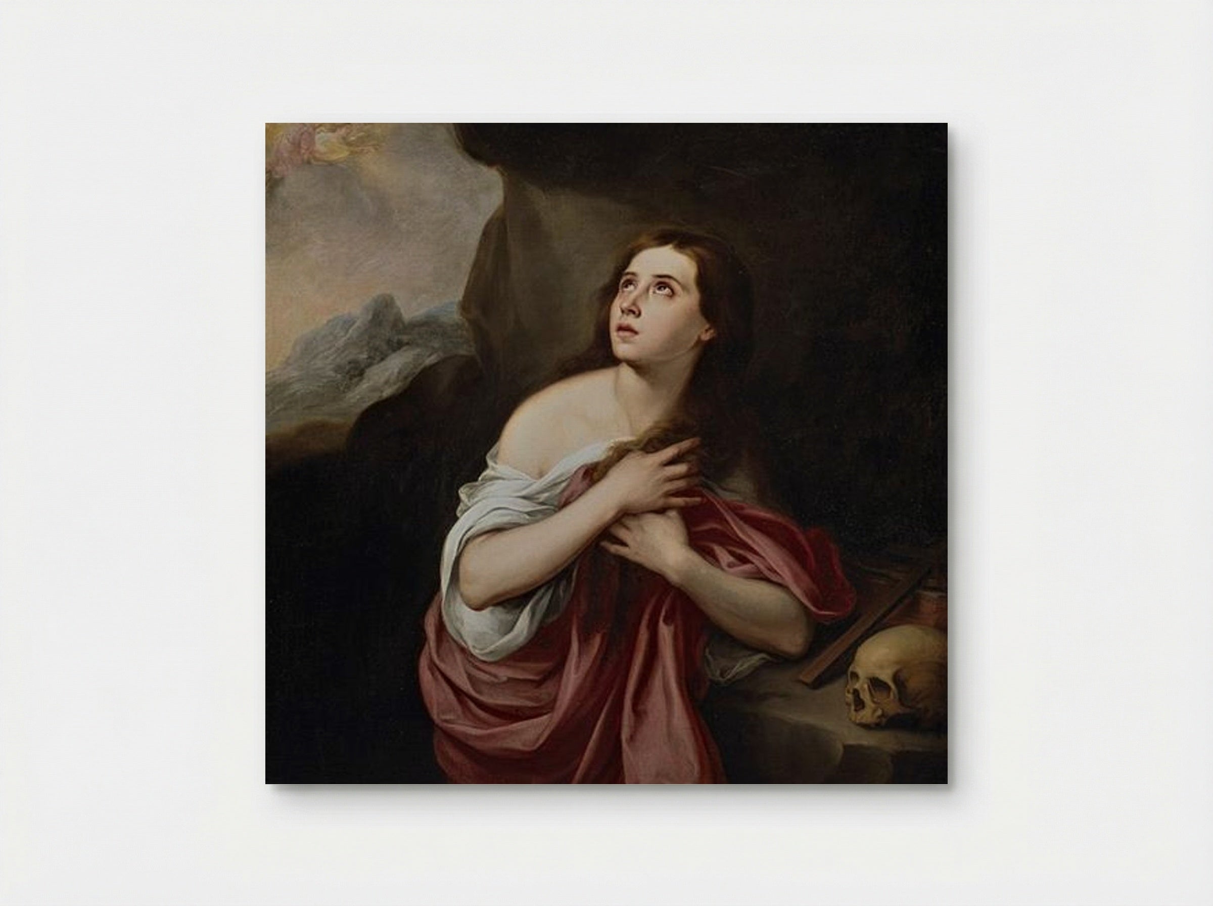 Penitent Magdalene - Bartolomé Esteban Murillo - Poster