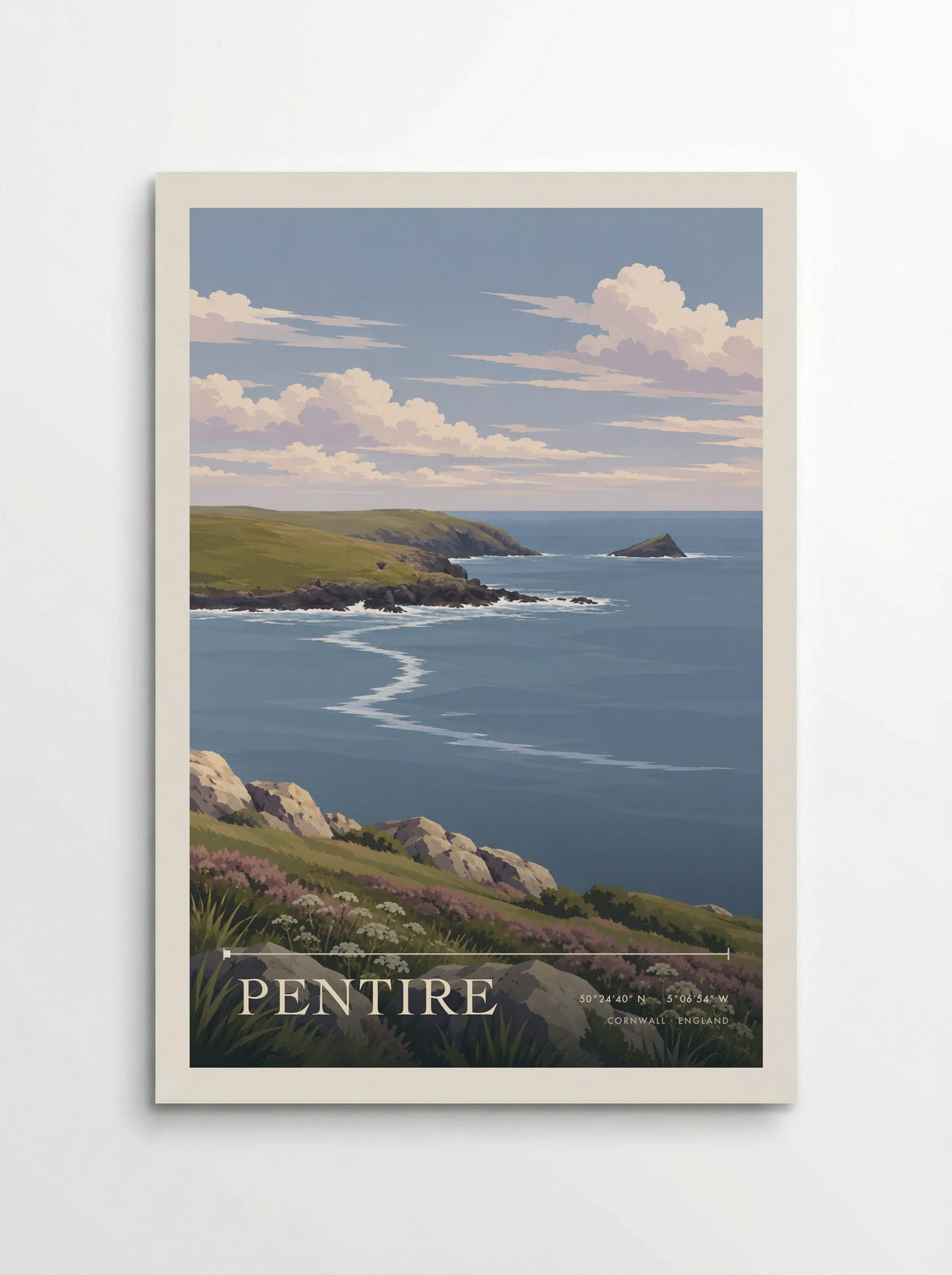 Pentire, Cornwall | Travel Poster - Poster