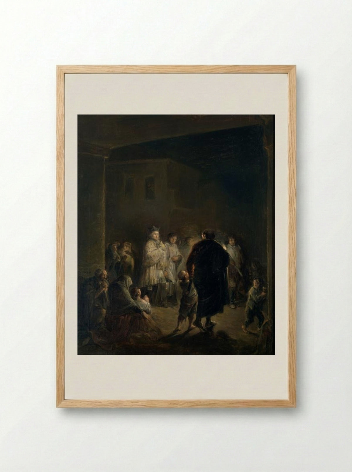 Per Diem - Leonardo Alenza - Framed Print Wood