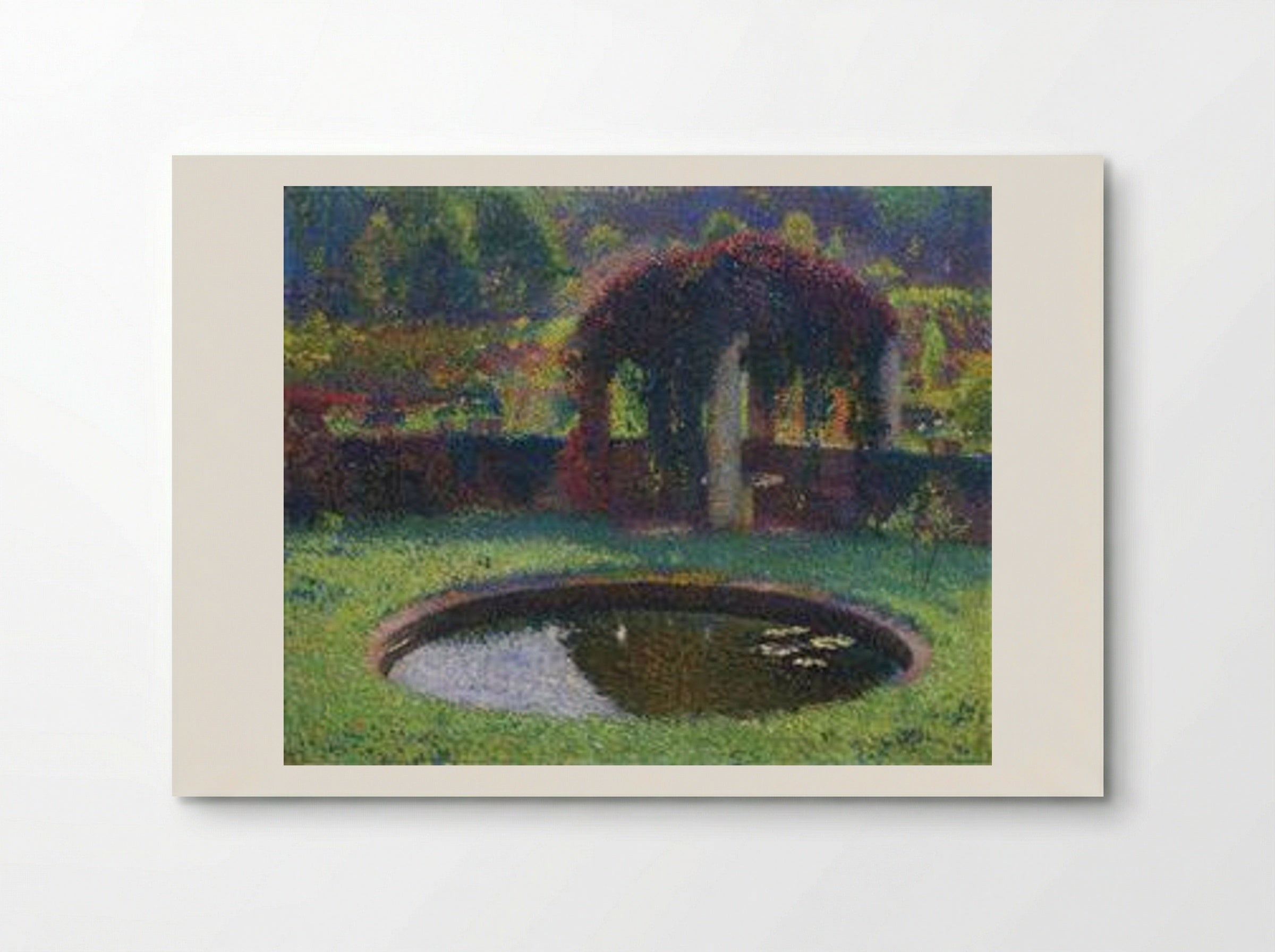 Pergola in the South West Park - Henri Martin - Poster