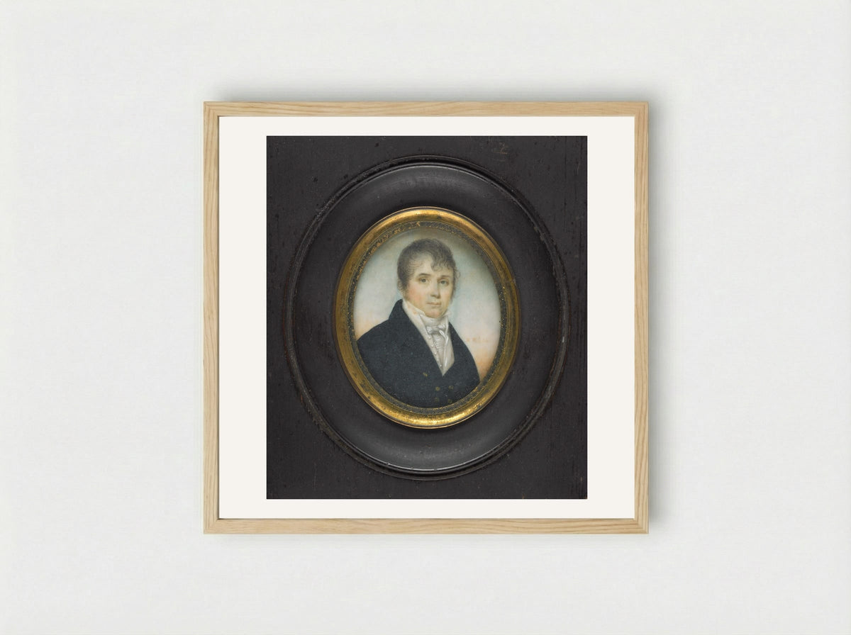 Perry Albert Cohea - Raphaelle Peale - Framed Print Wood
