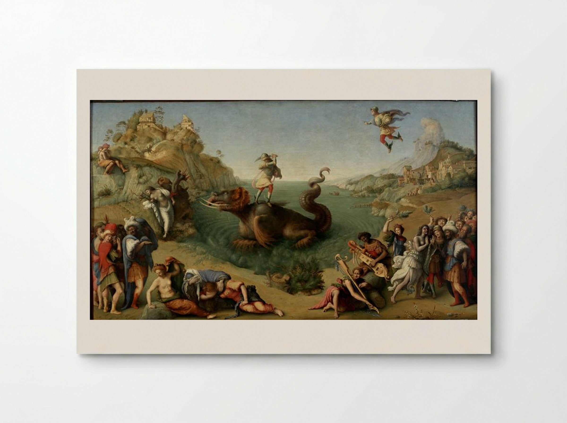 Perseus Rescuing Andromeda - Piero di Cosimo - Poster