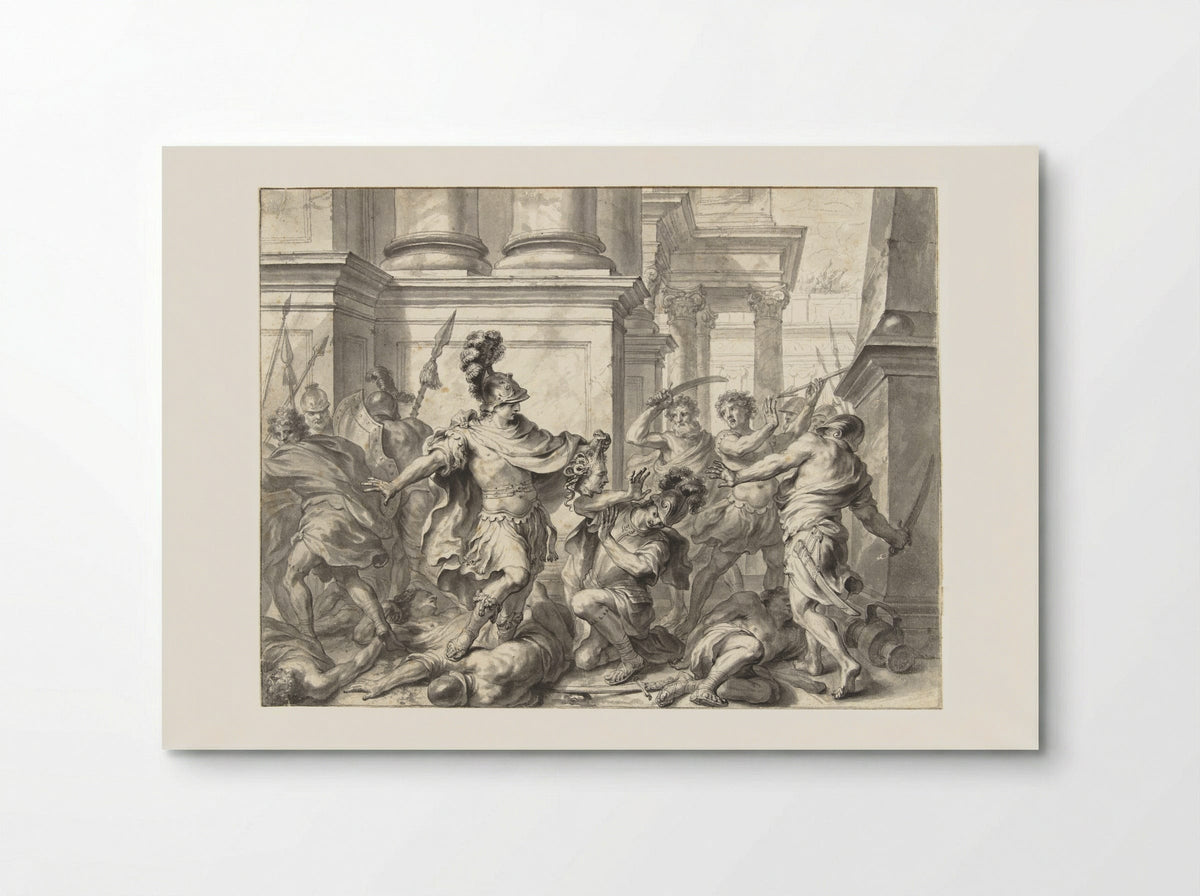 Perseus Showing the Head of Medusa - Godfried Maes - Poster