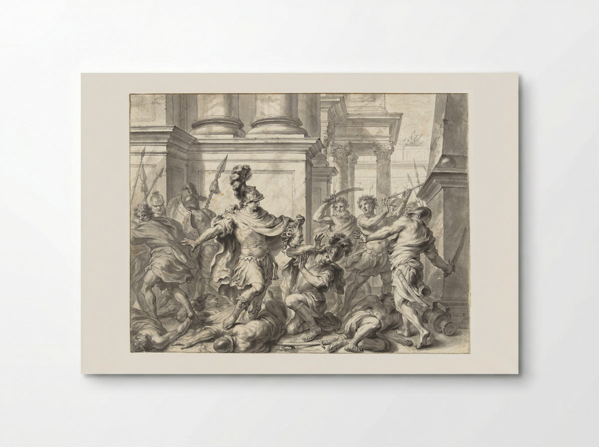 Perseus Showing the Head of Medusa - Godfried Maes - Poster