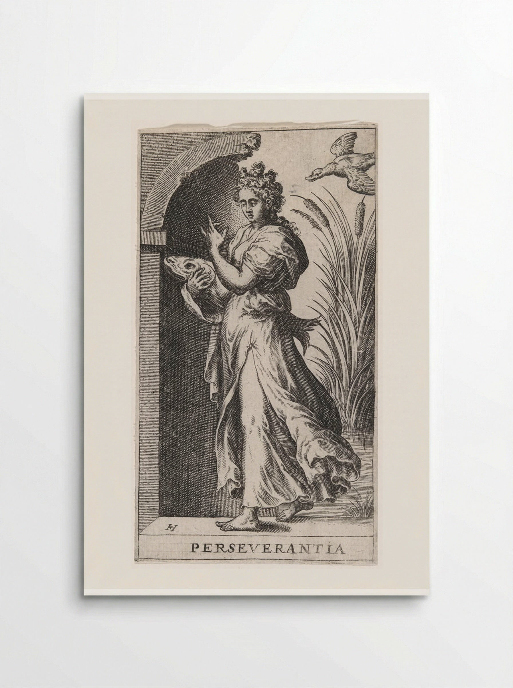 Perseverantia - Hans Collaert the Elder - Poster