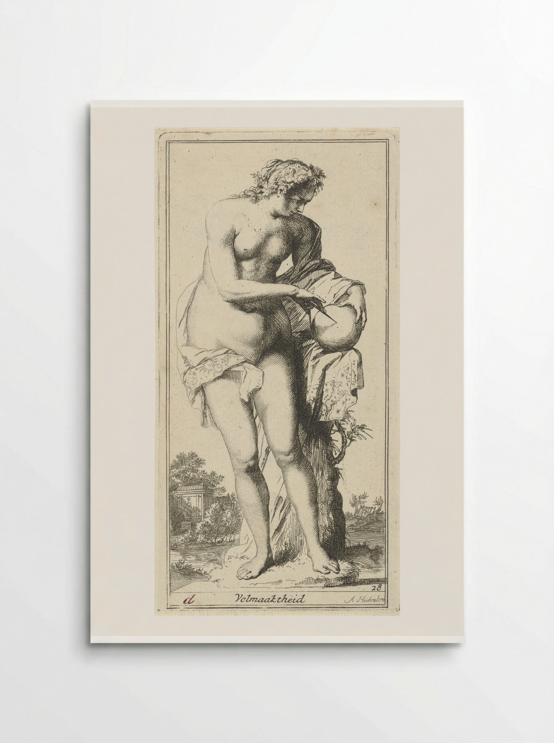 Personificatie van de volmaaktheid - Leonard Schenk - Poster