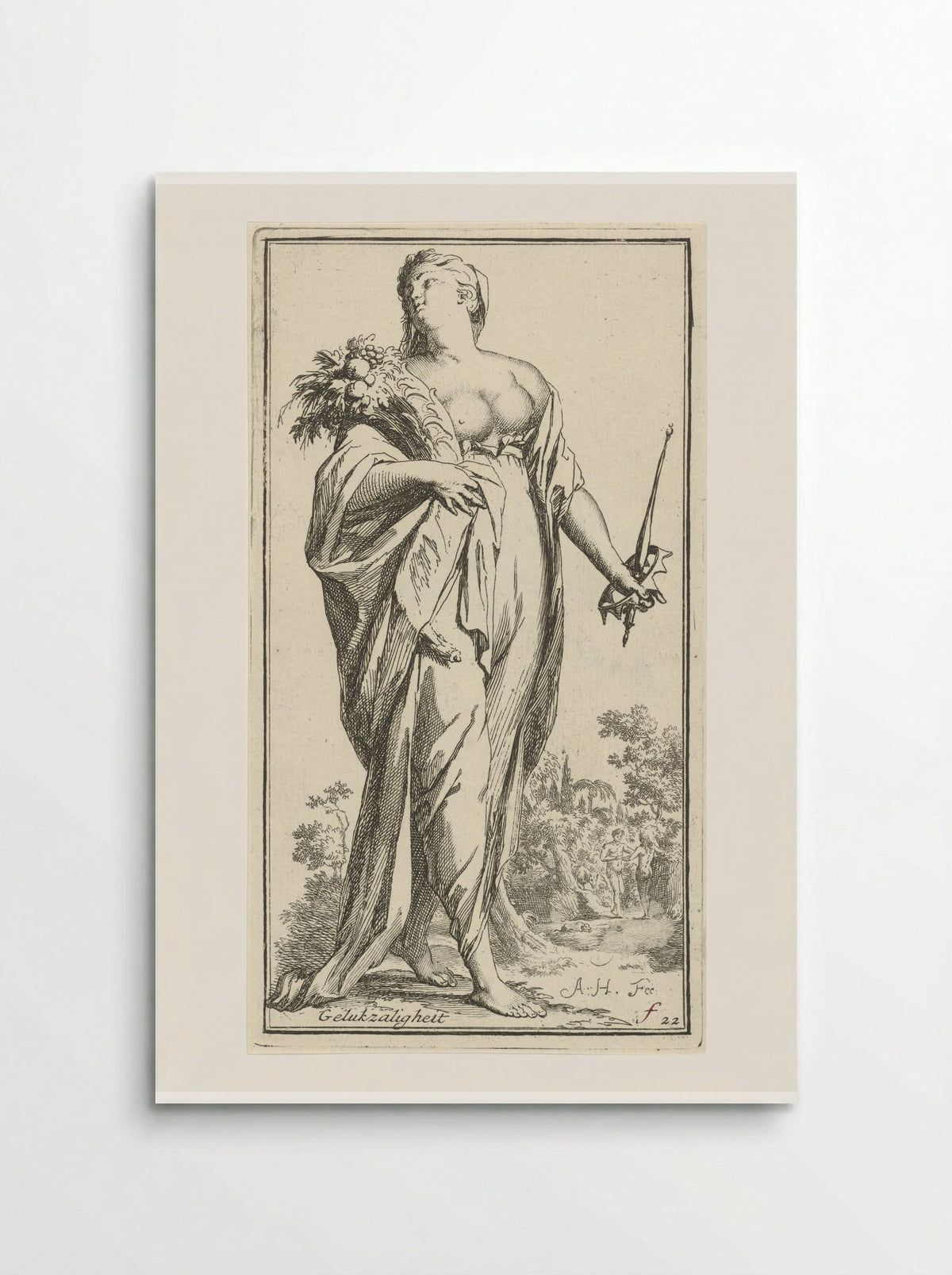Personification of Bliss - Leonard Schenk - Poster