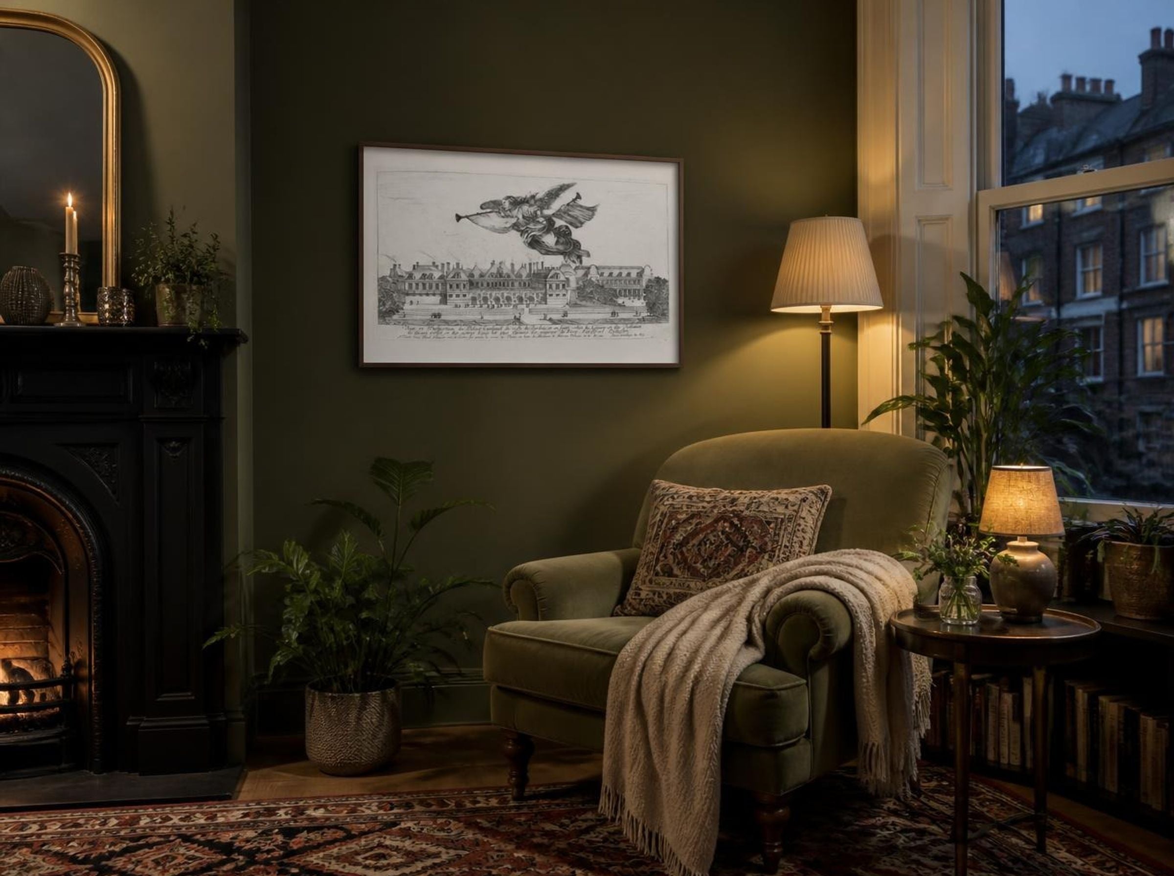 Perspective View of the Louvre and Tuileries - Israël Silvestre - Lifestyle