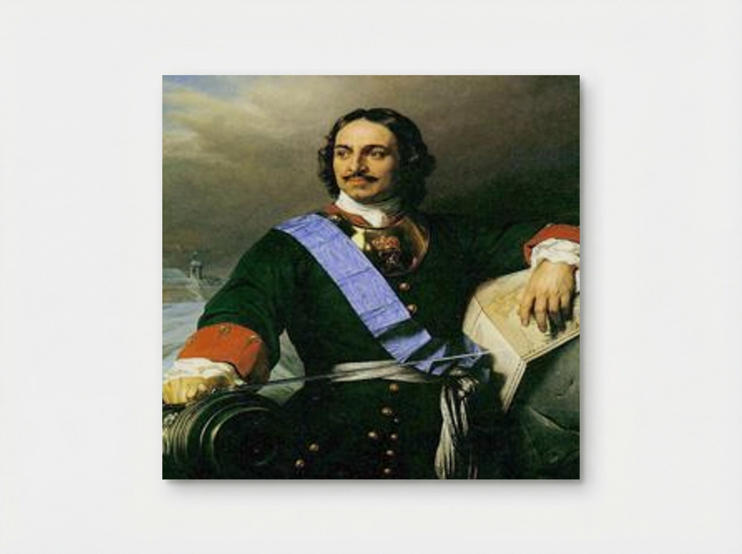 Peter the Great - Paul Delaroche - Poster