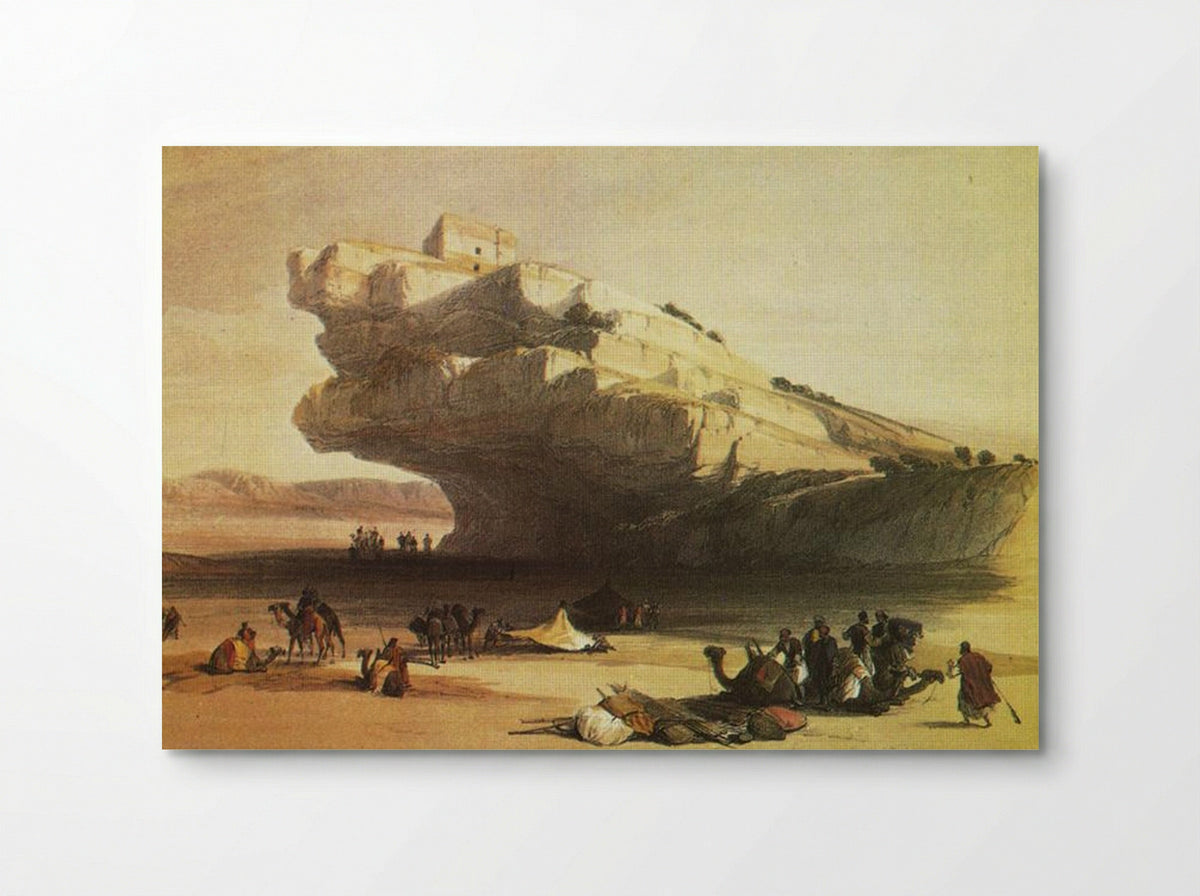 Petra: Ancient Watch-Tower - David Roberts - Poster