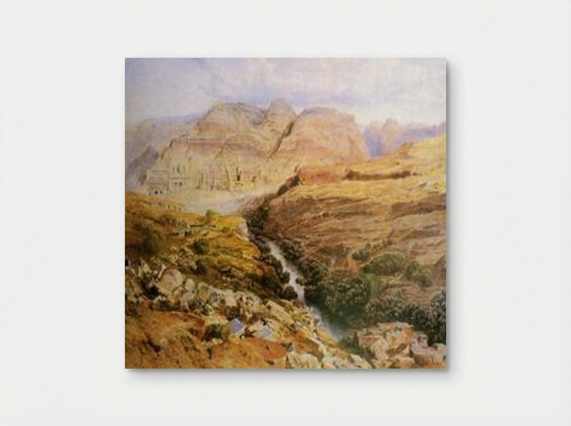 Petra - Edward Lear - Poster