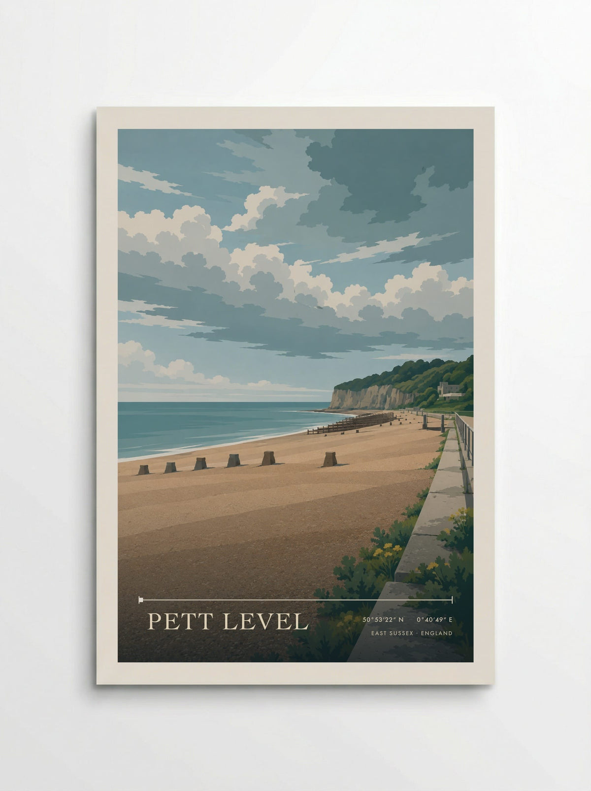 Pett Level, East Sussex | Travel Poster - Poster