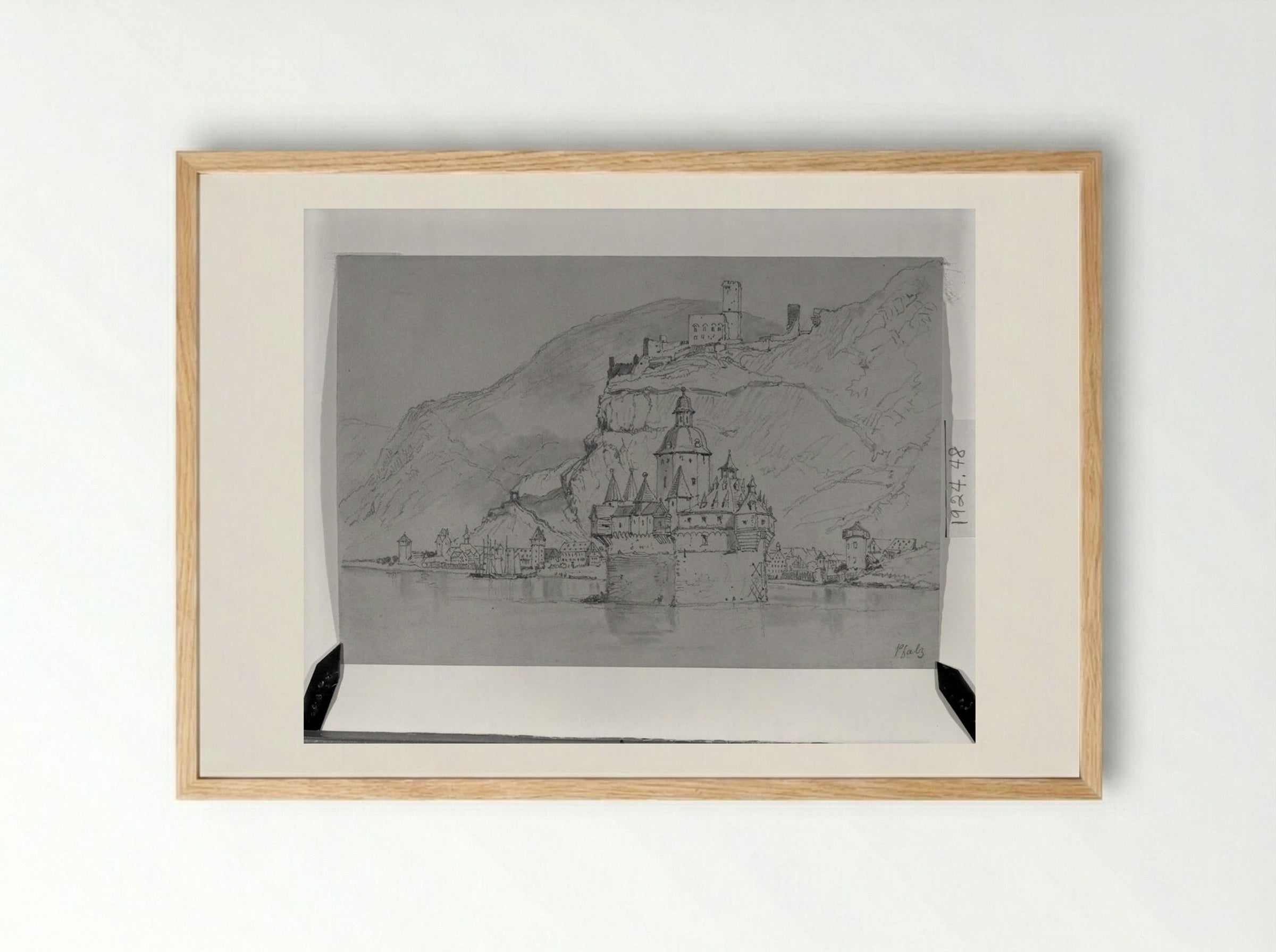 Pfalz - Samuel Prout - Framed Print Wood