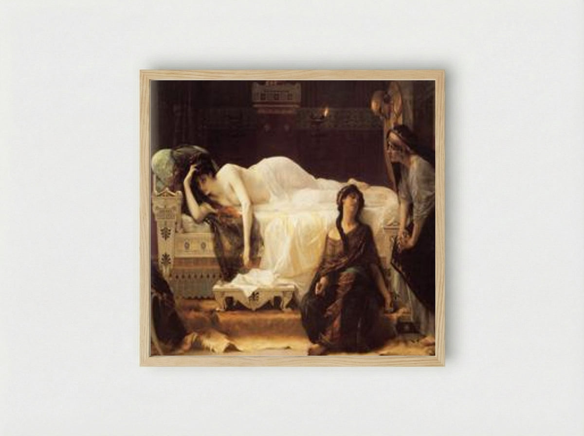 Phèdre - Alexandre Cabanel - Framed Print Wood