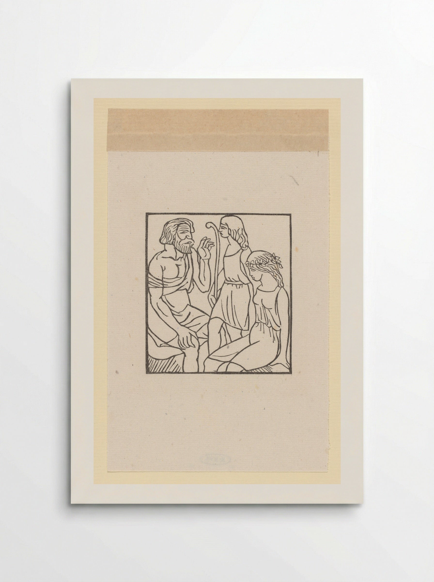 Philetas Addressing Daphnis and Chloe - Aristide Maillol - Poster