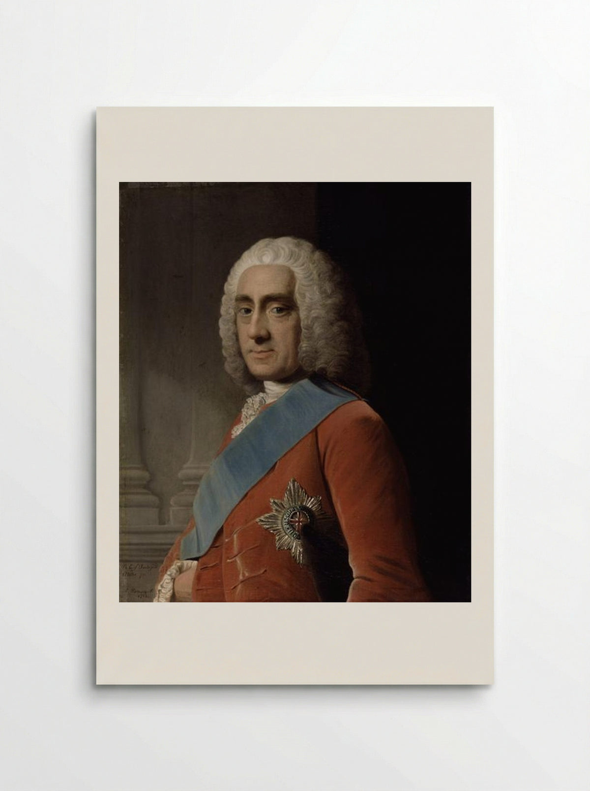 Philip Dormer Stanhope, 4th Earl of Chesterfield - Allan Ramsay - Poster